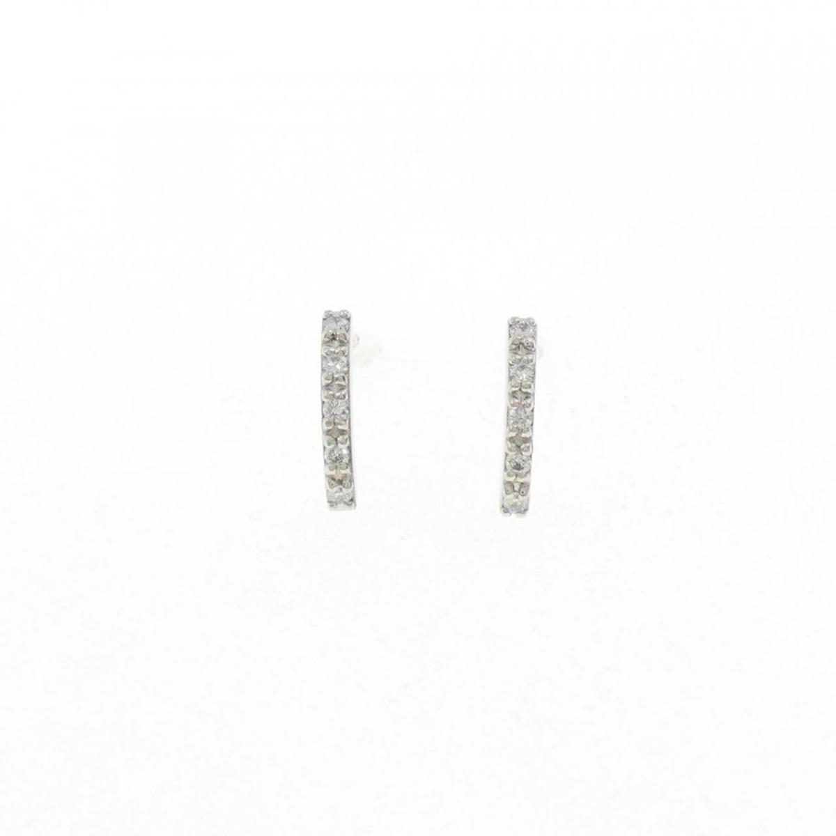 4゜C ダイヤモンド ピアス【中古】