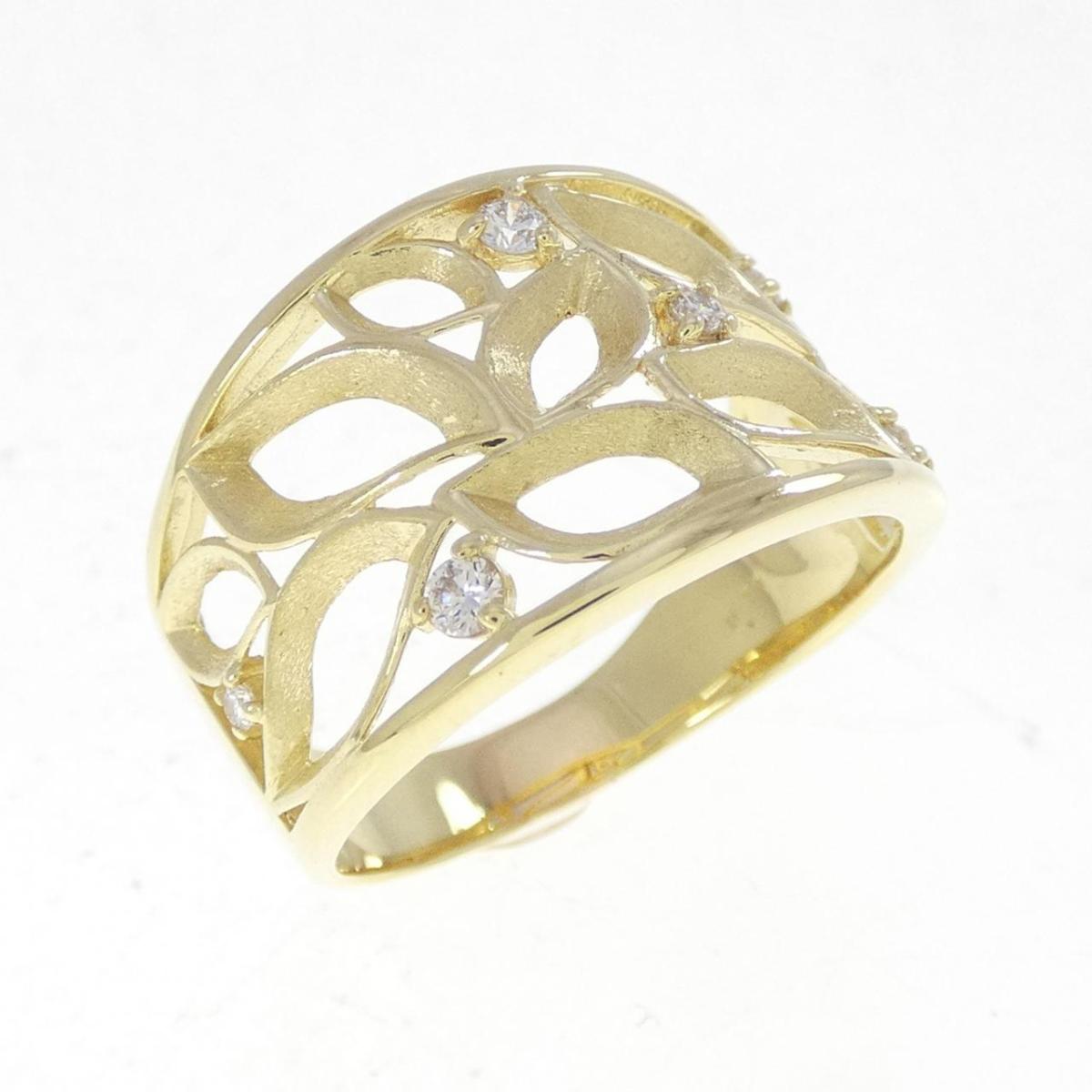 K18YG ダイヤモンド リング 0.13CT【中古】|KOMEHYO ONLINESTORE 店