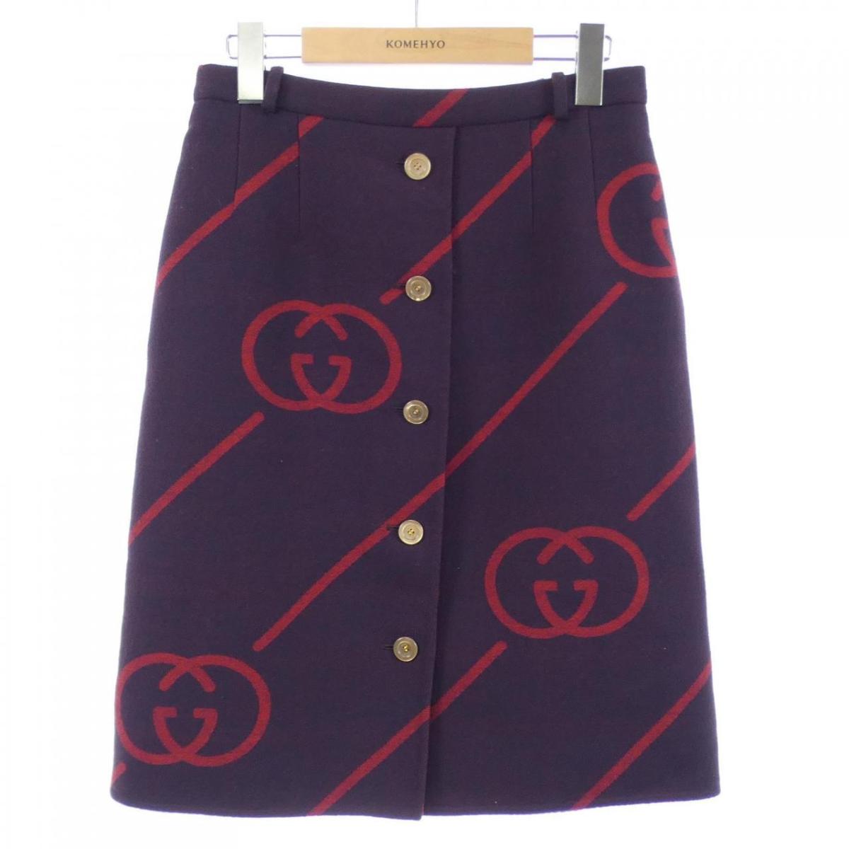 グッチ GUCCI インターロッキングG 577752 ZABXV スカート【中古】