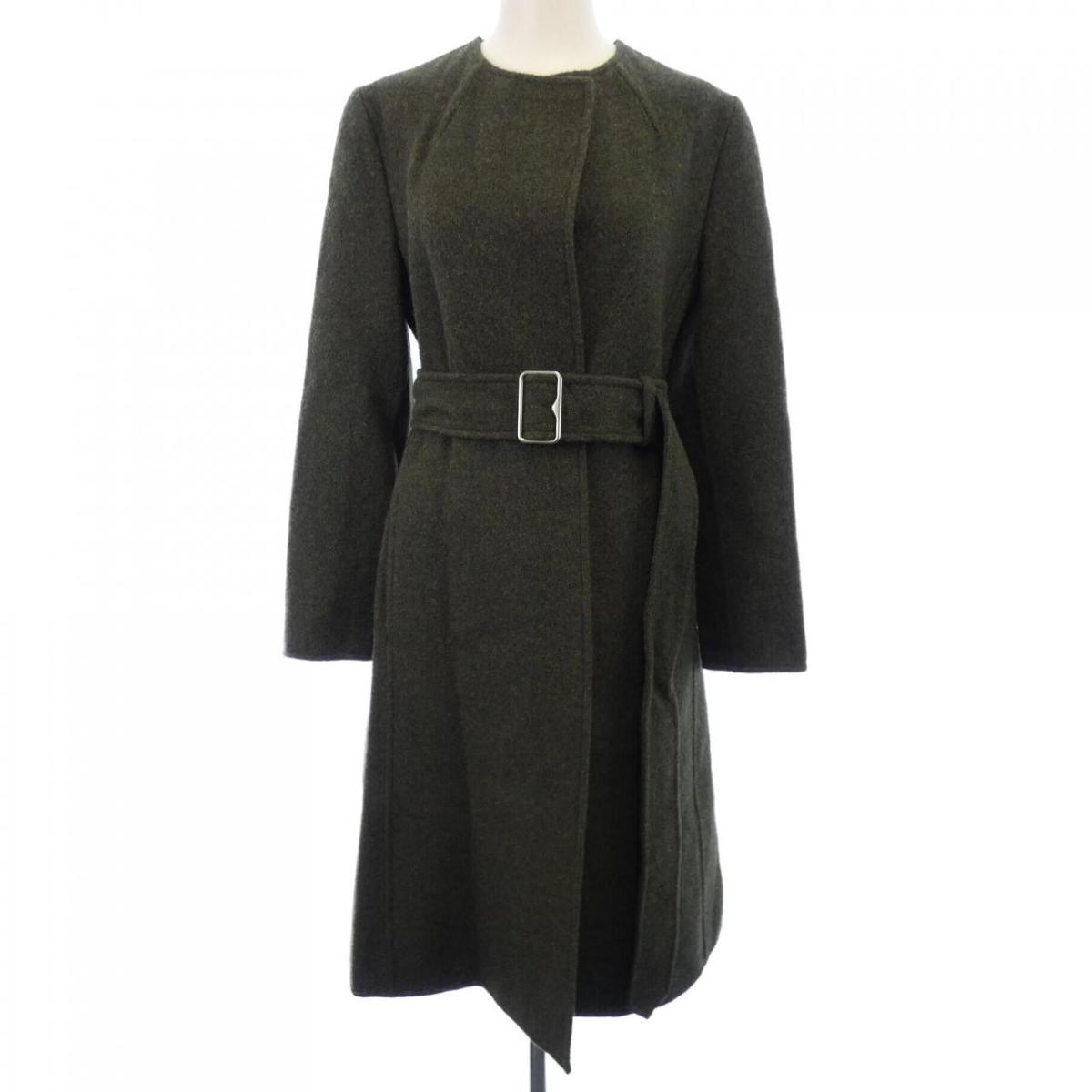 バーバリー BURBERRY 80764621 厚地の外套【中古】 コート・ジャケット-レディースファッション