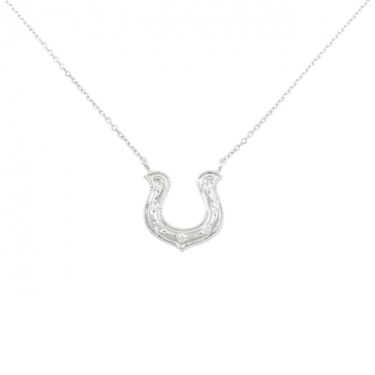 ユキザキ ダイヤモンド ネックレス 0.08CT【中古】