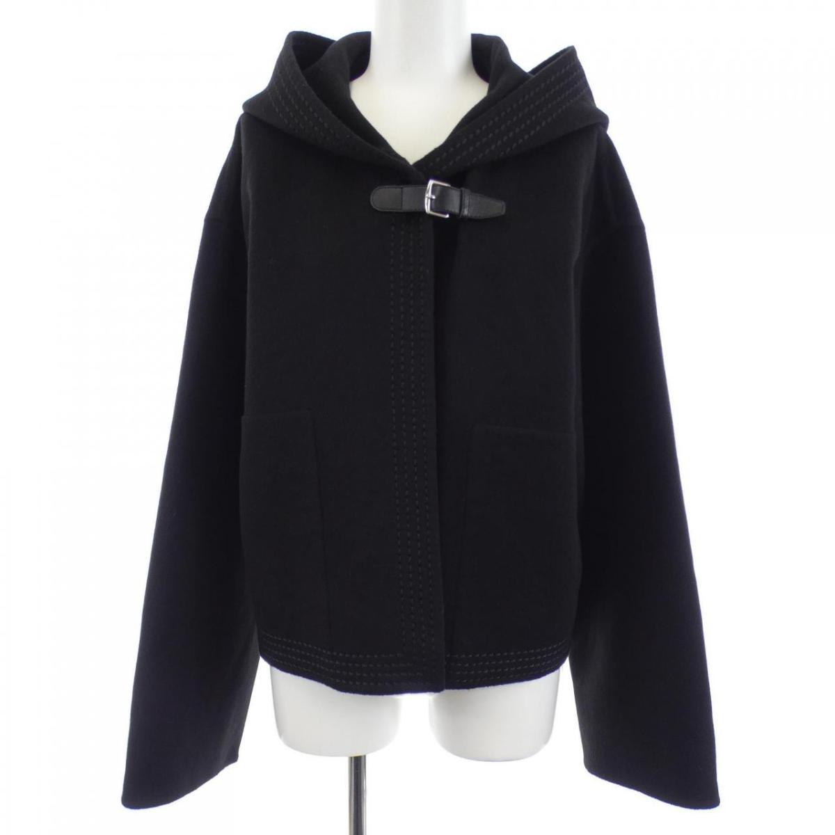 エルメス HERMES アルビオン Hパッサン 6E0121DA 上衣【中古】 レディースファッション-コート・ジャケット