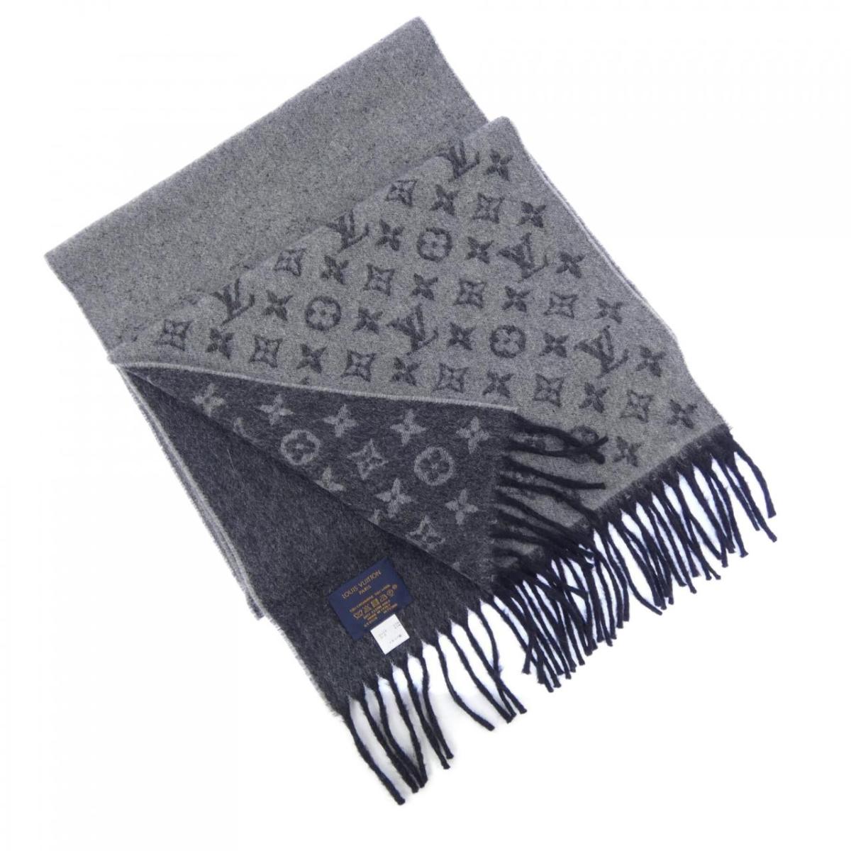 ルイヴィトン LOUIS VUITTON モノグラムグラディエント M75900 MUFFLER【中古】