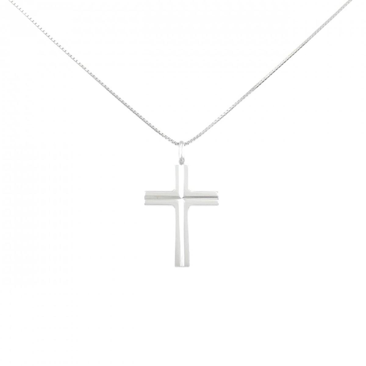 K18WG クロス ネックレス【中古】|KOMEHYO ONLINESTORE 店