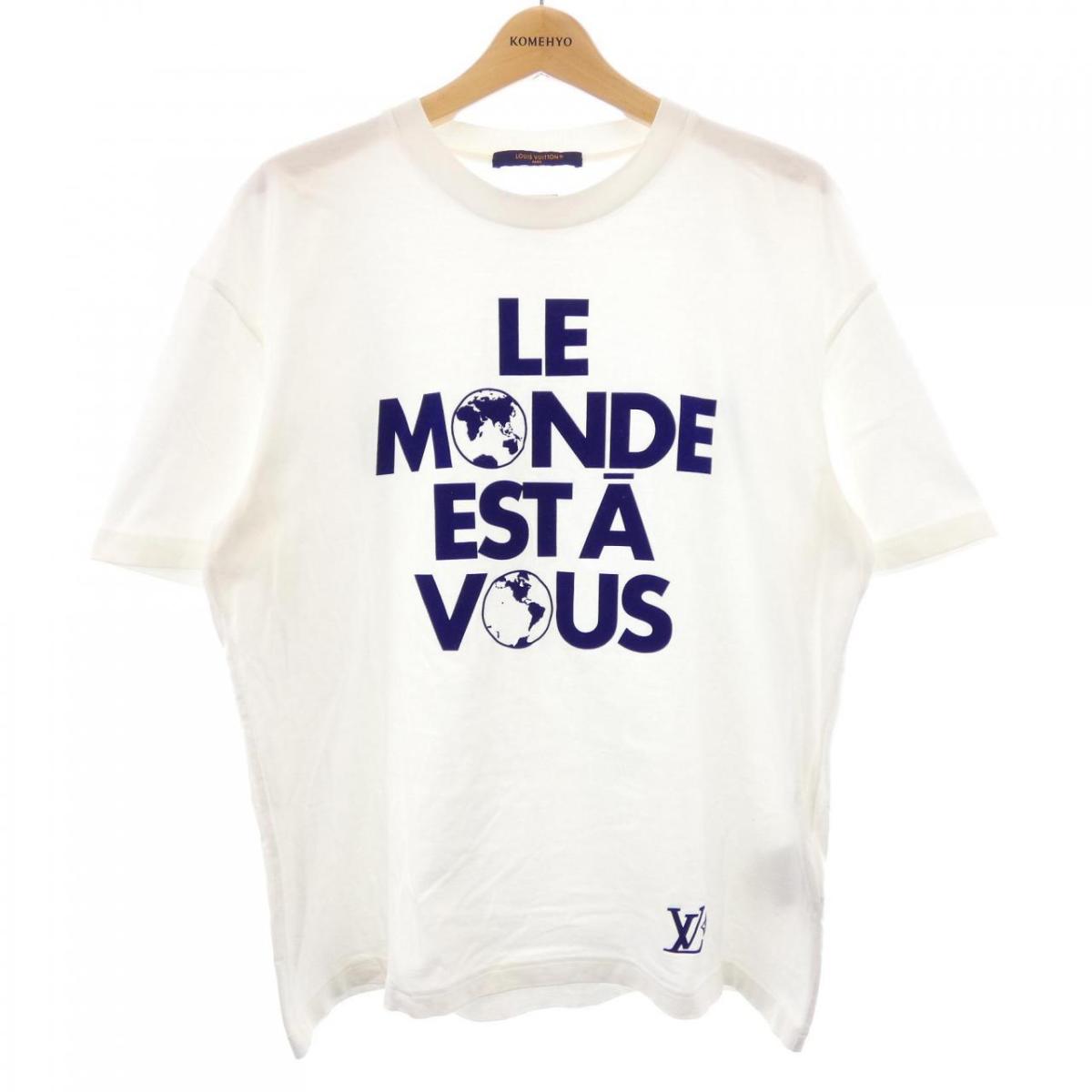 ルイヴィトン LOUIS VUITTON グラフィック コットンTシャツ HSY83WNPG Tシャツ【中古】