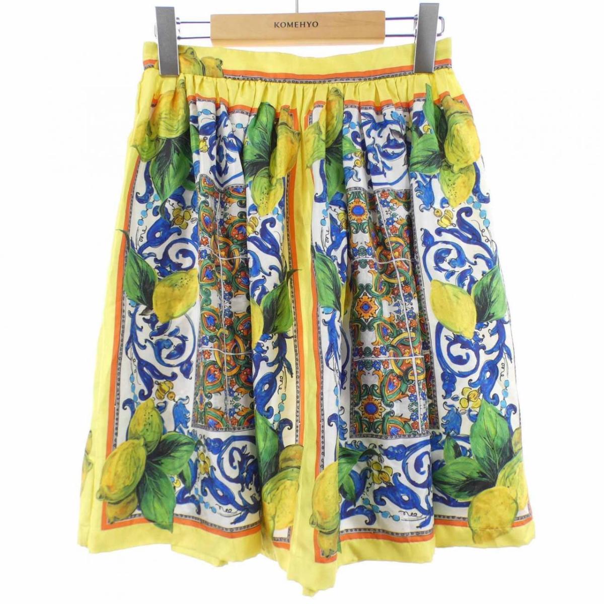 ドルチェアンドガッバーナ DOLCE&GABBANA F4V85T/FP1UU スカート【中古】