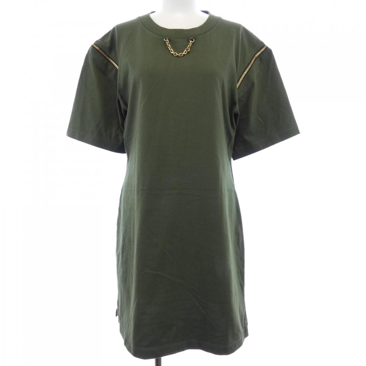 ルイヴィトン LOUIS VUITTON ジッパースリーブtシャツドレス FPJD09API ワンピース【中古】