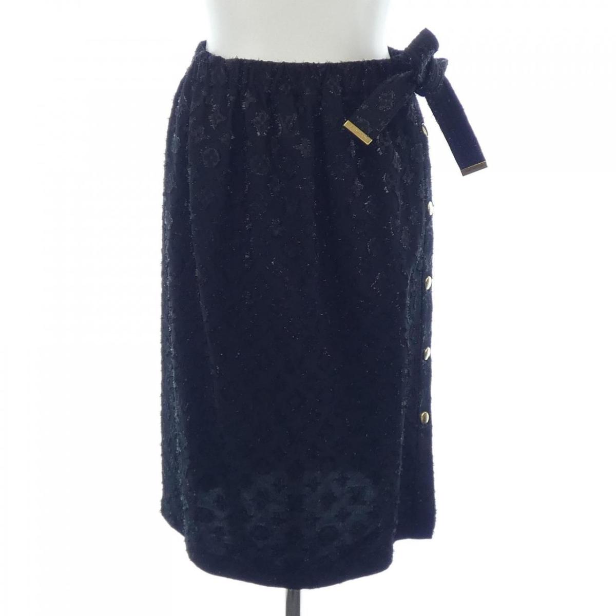 ルイヴィトン LOUIS VUITTON モノグラムフィルクーペラップスカート FOSK34XGR スカート【中古】