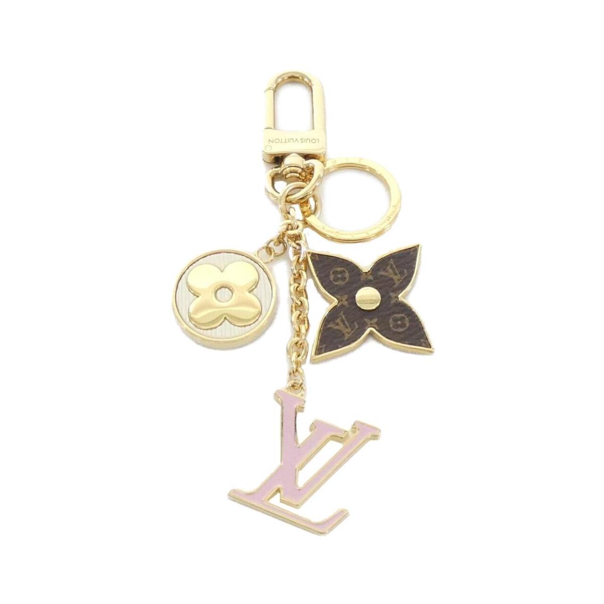ルイヴィトン キーホルダー スプリング ストリート M01187 キーリング【中古】