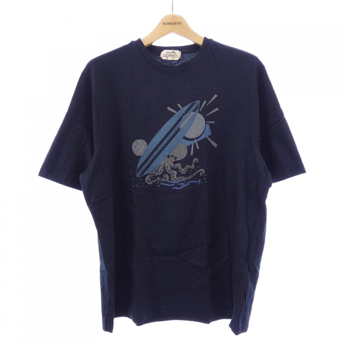 エルメス HERMES プールプウォッチ POULP'WATCH *31-5758. Tシャツ【中古】