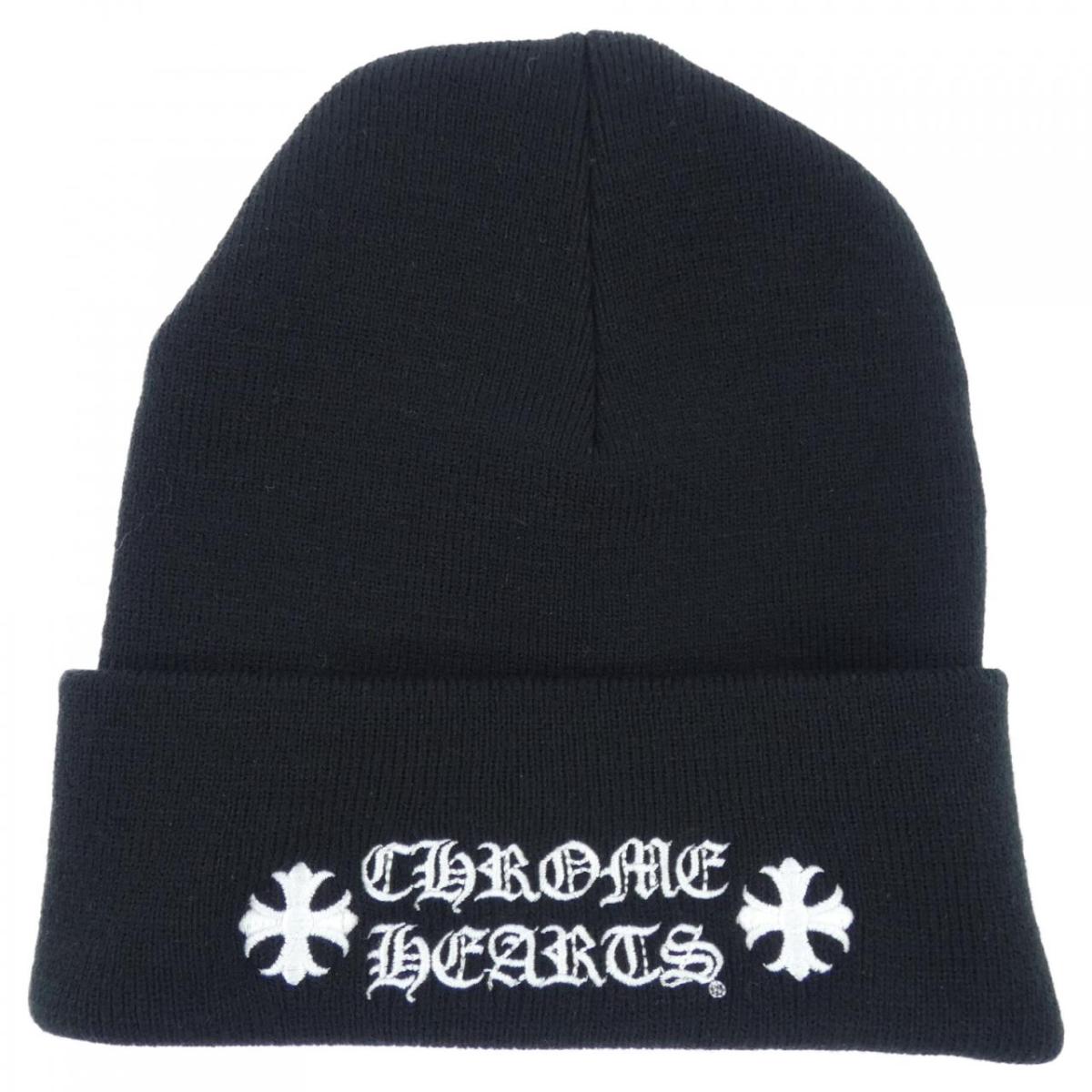 クロムハーツ CHROME HEARTS WATCH CAP ACRYLIC +CHROME HEARTS+ 304053702******242 編み物旗がしら【中古】