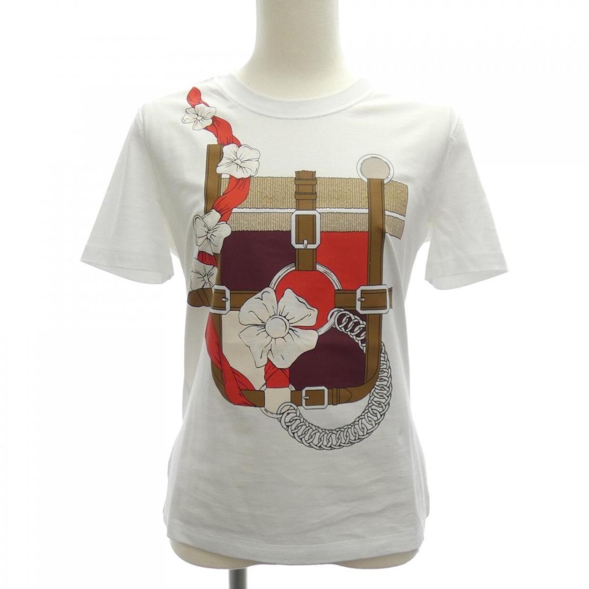 エルメス HERMES カルトゥッシュ グラン･マネージュ 6E4646DA Tシャツ【中古】