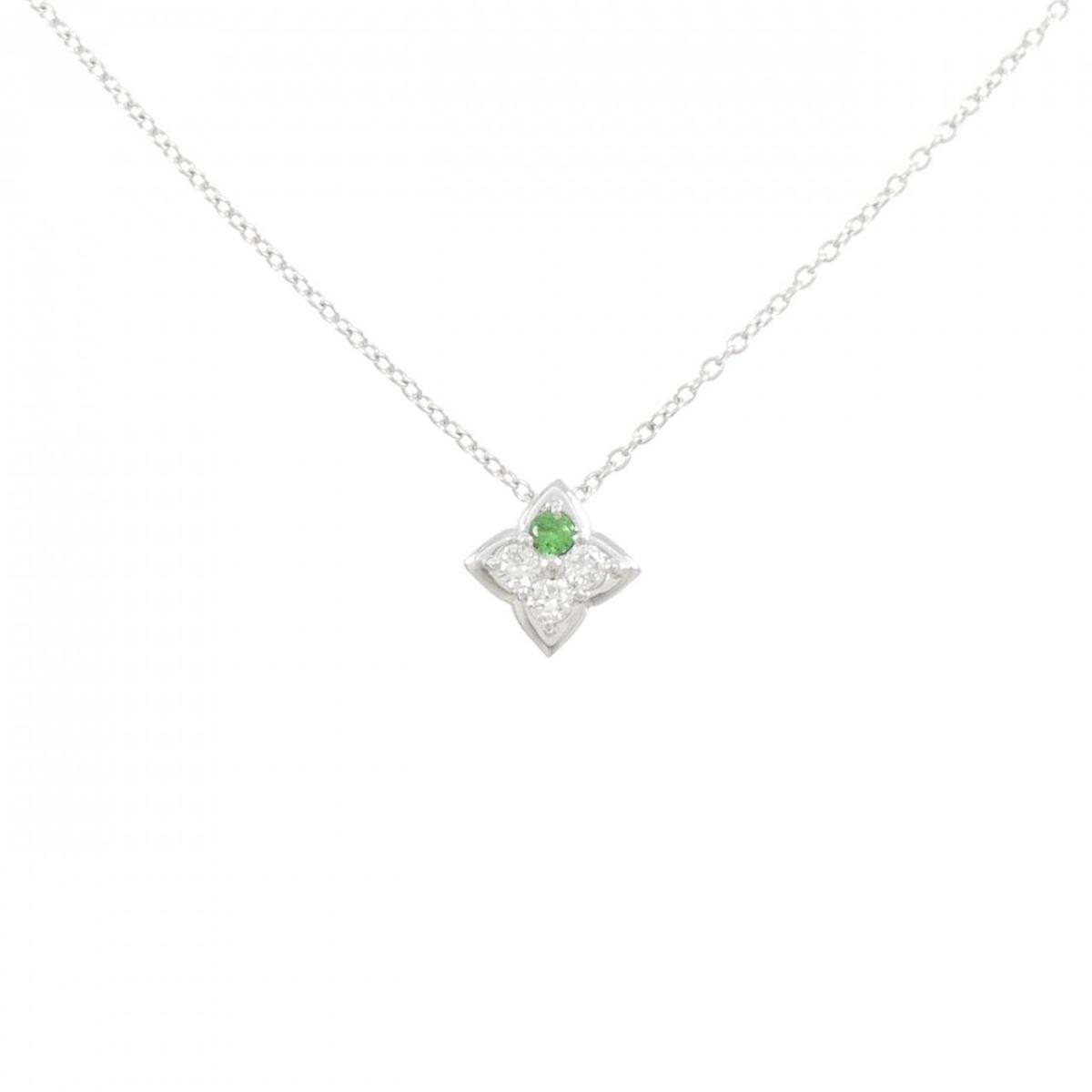 K18WG ガーネット ネックレス 0.06CT【中古】|KOMEHYO ONLINESTORE 店