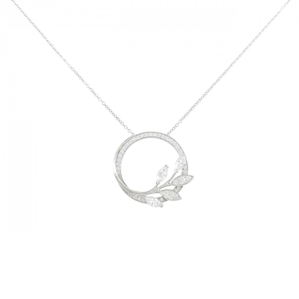 ティファニー ヴァイン サークル ラージ ネックレス 0.70CT【中古】