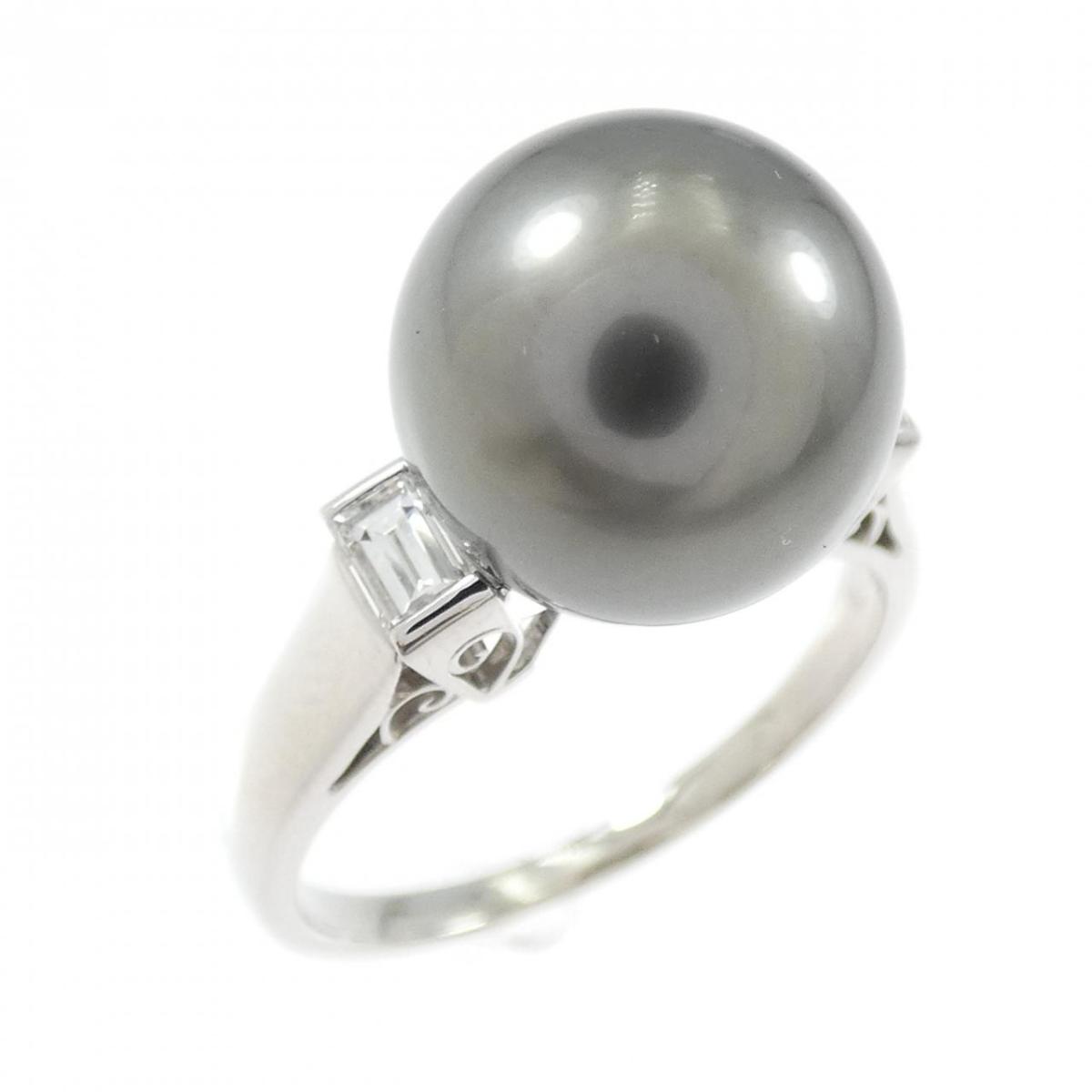 ミキモト 黒蝶パール リング 11.1mm【中古】｜KOMEHYO ONLINESTORE 店 125,300円