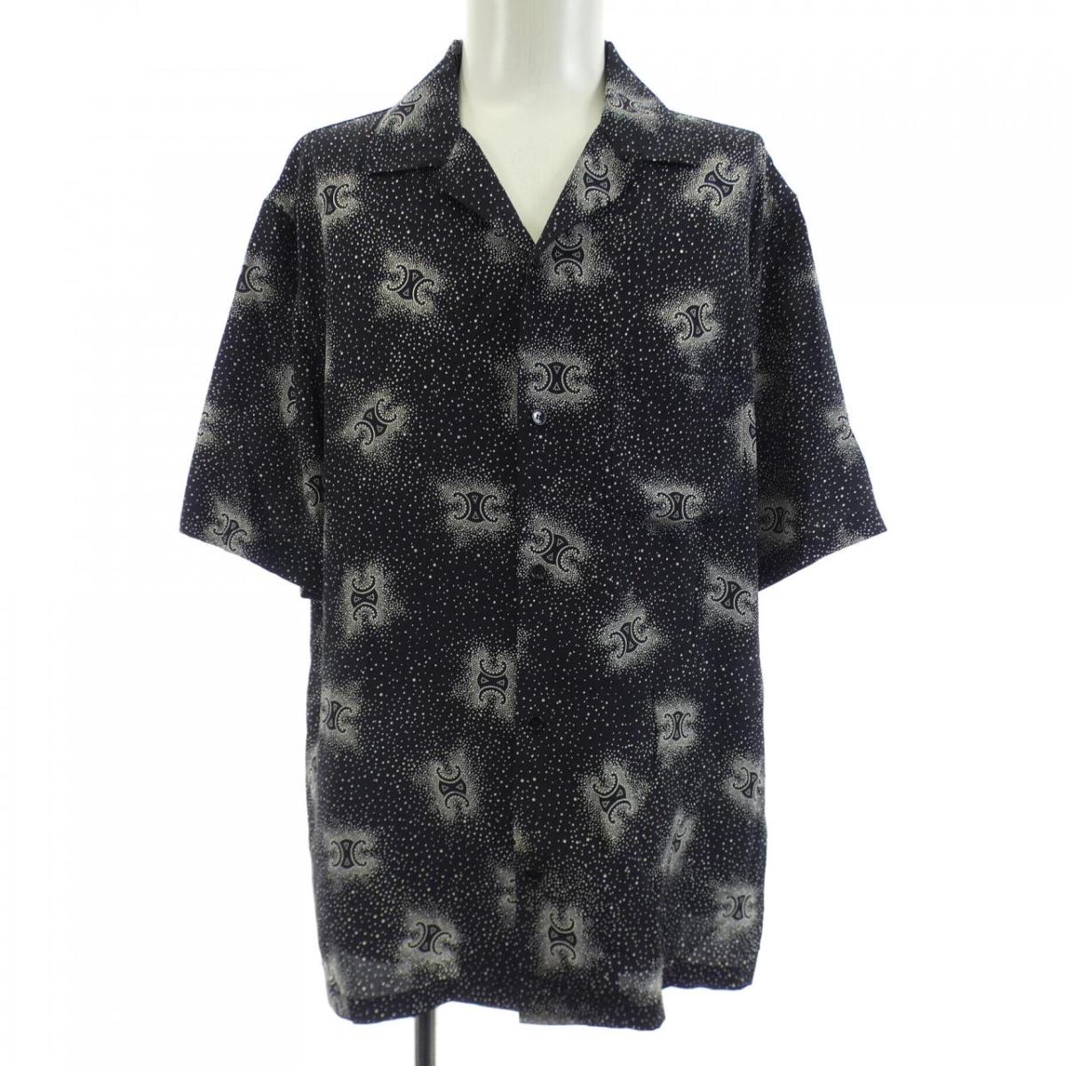 セリーヌ CELINE トリオンフ 2C946932W S／Sシャツ【中古】