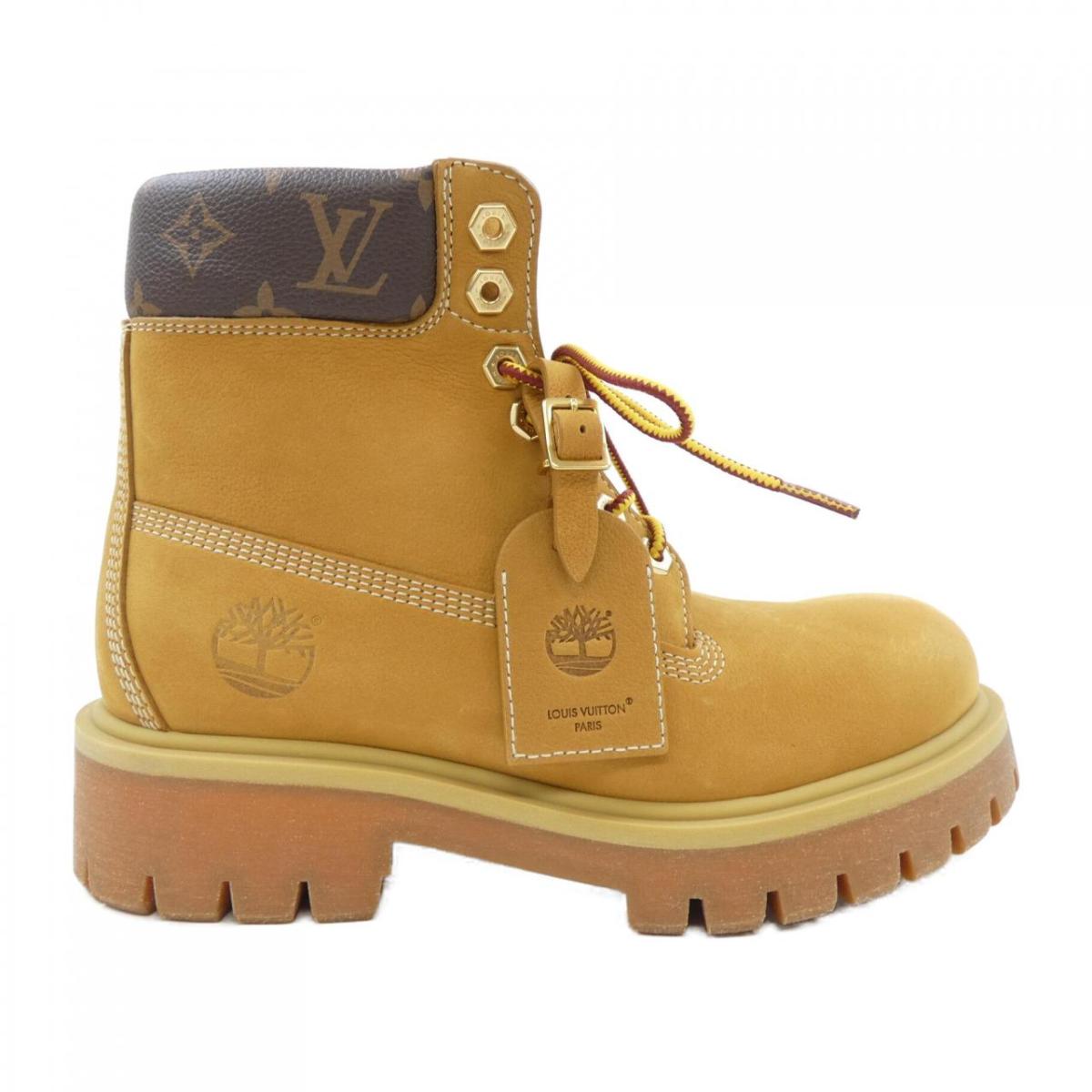 ルイヴィトン LOUIS VUITTON LV×TIMBERLAND アンクルブーツ ブーツ【中古】