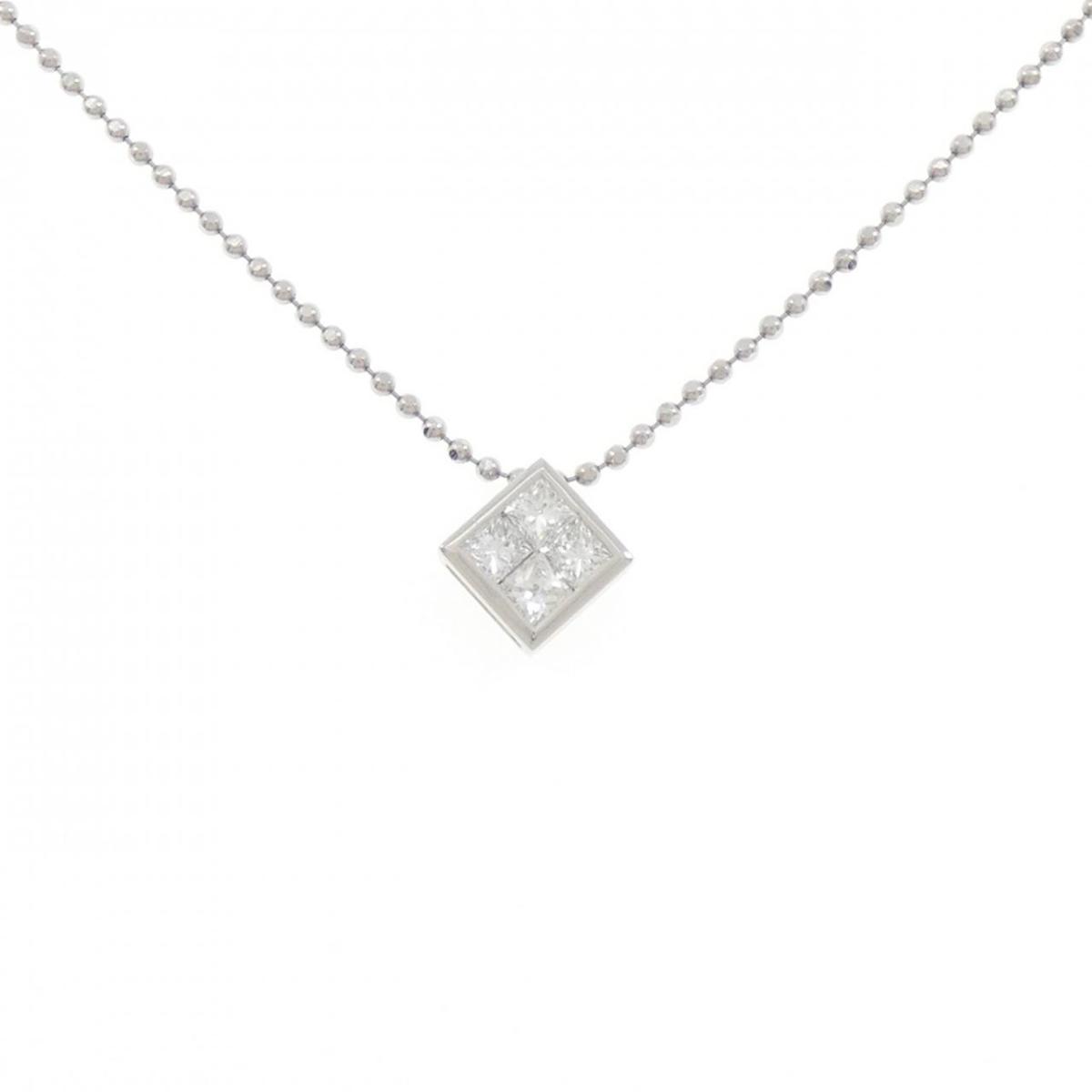 PT900/PT850 ダイヤモンド ネックレス 0.80CT【中古】｜KOMEHYO ONLINESTORE 店
