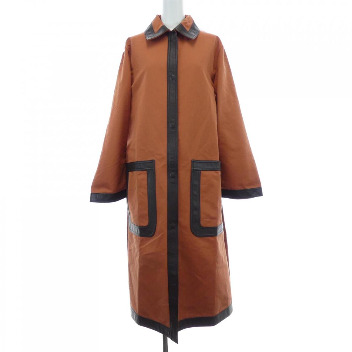 エルメス HERMES ダブルスリットトレンチ 2E0150DX コート【中古】