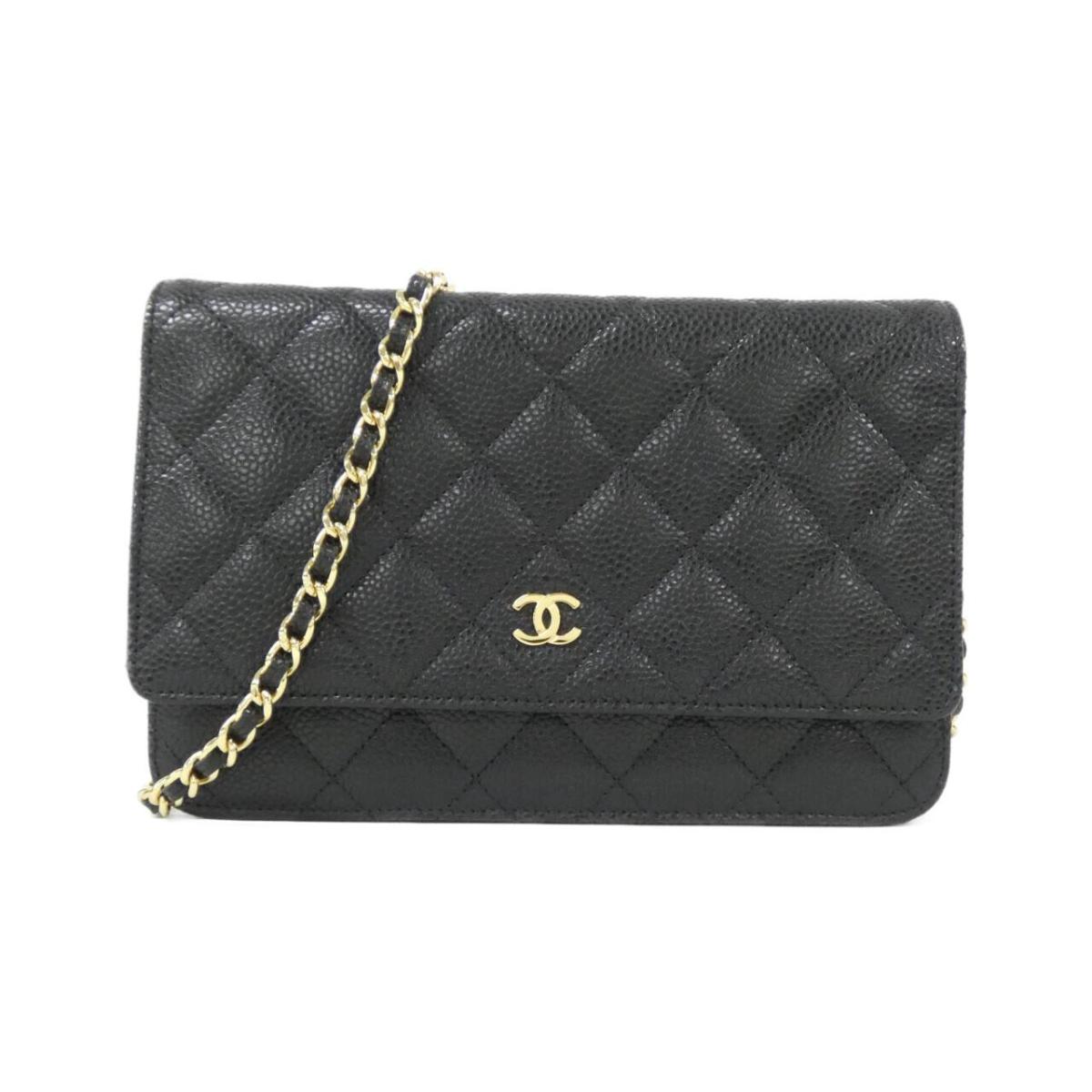 シャネル タイムレスクラシック ライン 33814 チェーンウォレット【中古】 229,800円