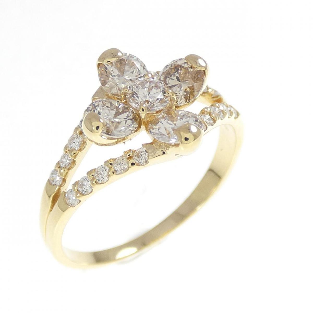K18YG ダイヤモンド リング 1.00CT【中古】