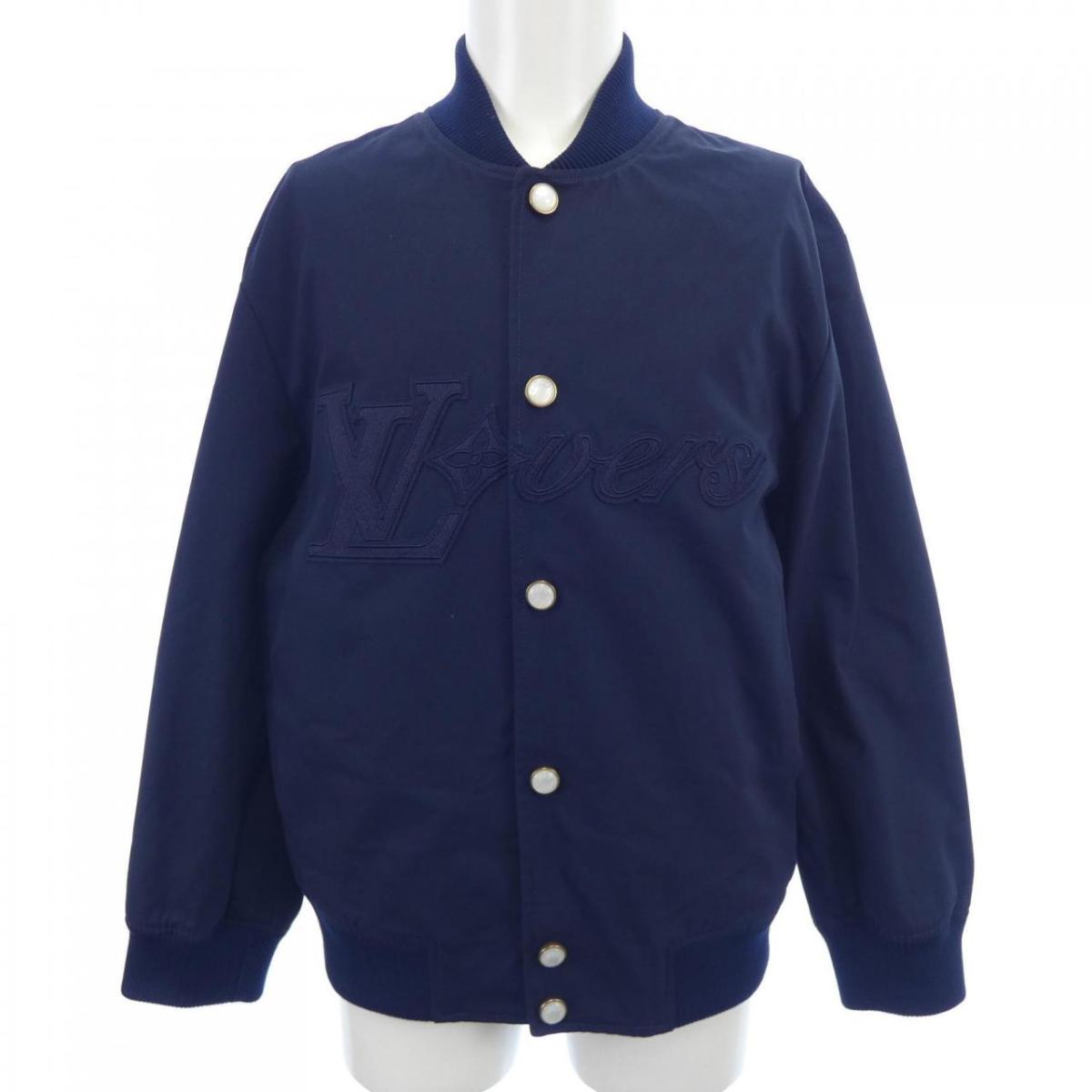 ルイヴィトン LOUIS VUITTON エンブロイダードコットンボンバー HRB15EJPG ブルゾン【中古】