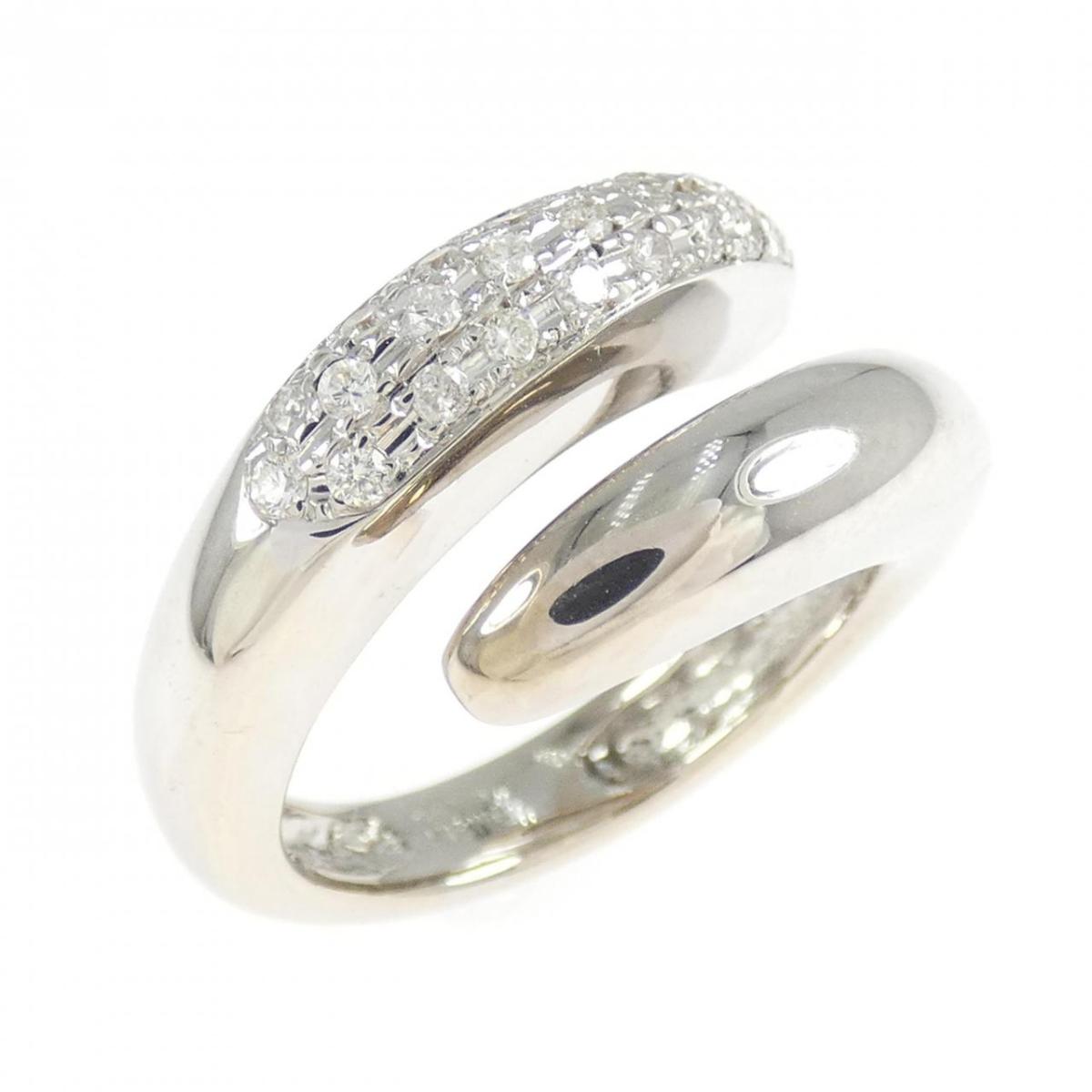 K18WG ダイヤモンド リング 0.29CT【中古】｜KOMEHYO ONLINESTORE 店