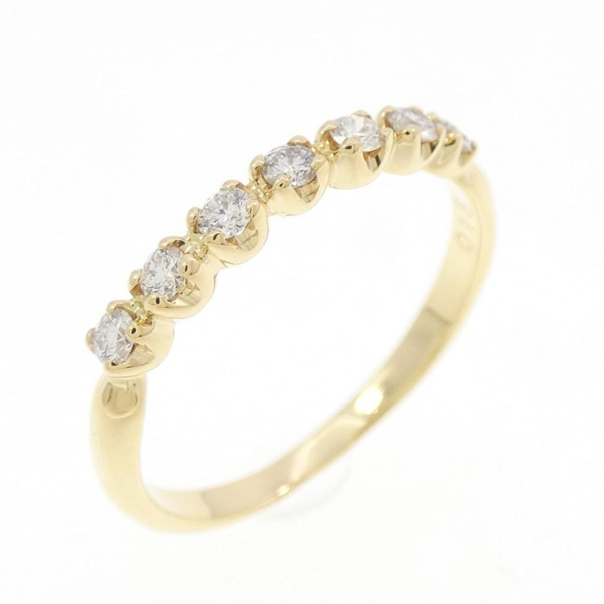 K18YG ダイヤモンド リング 0.15CT【中古】