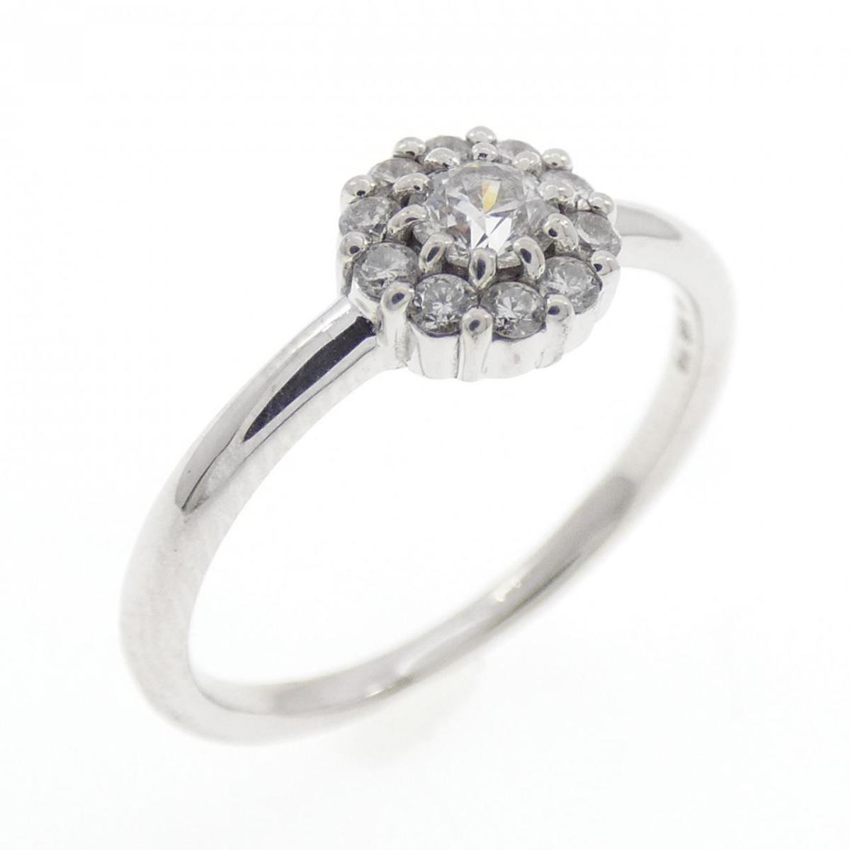 K18WG ダイヤモンド リング 0.23CT【中古】｜KOMEHYO ONLINESTORE 店 42,360円