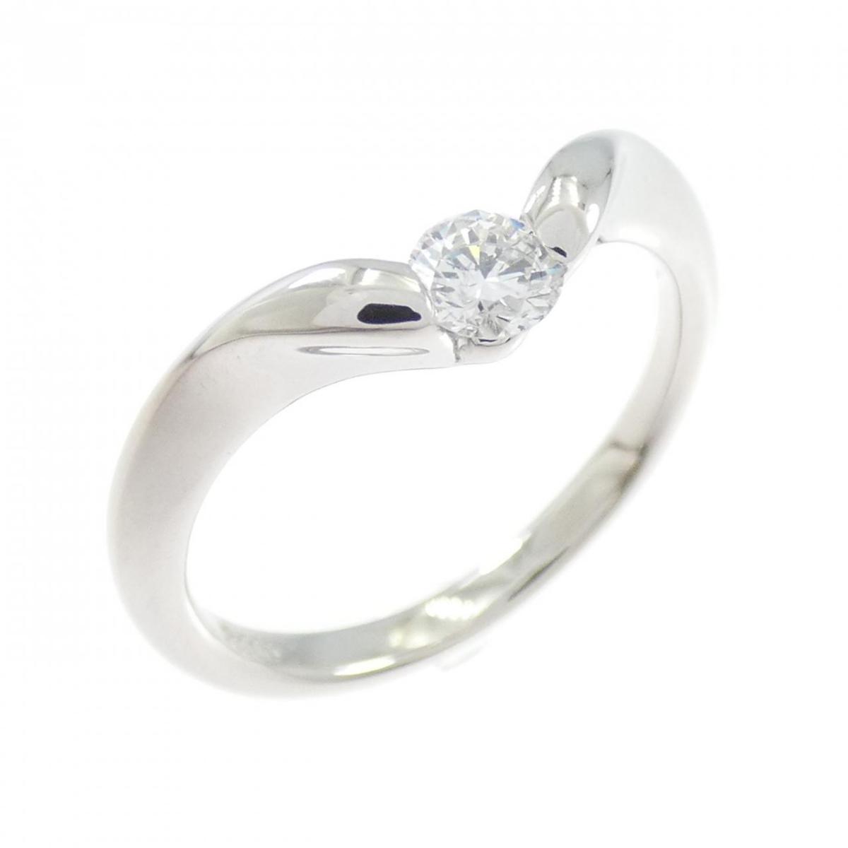 PT900 ダイヤモンド リング 0.2CT【中古】