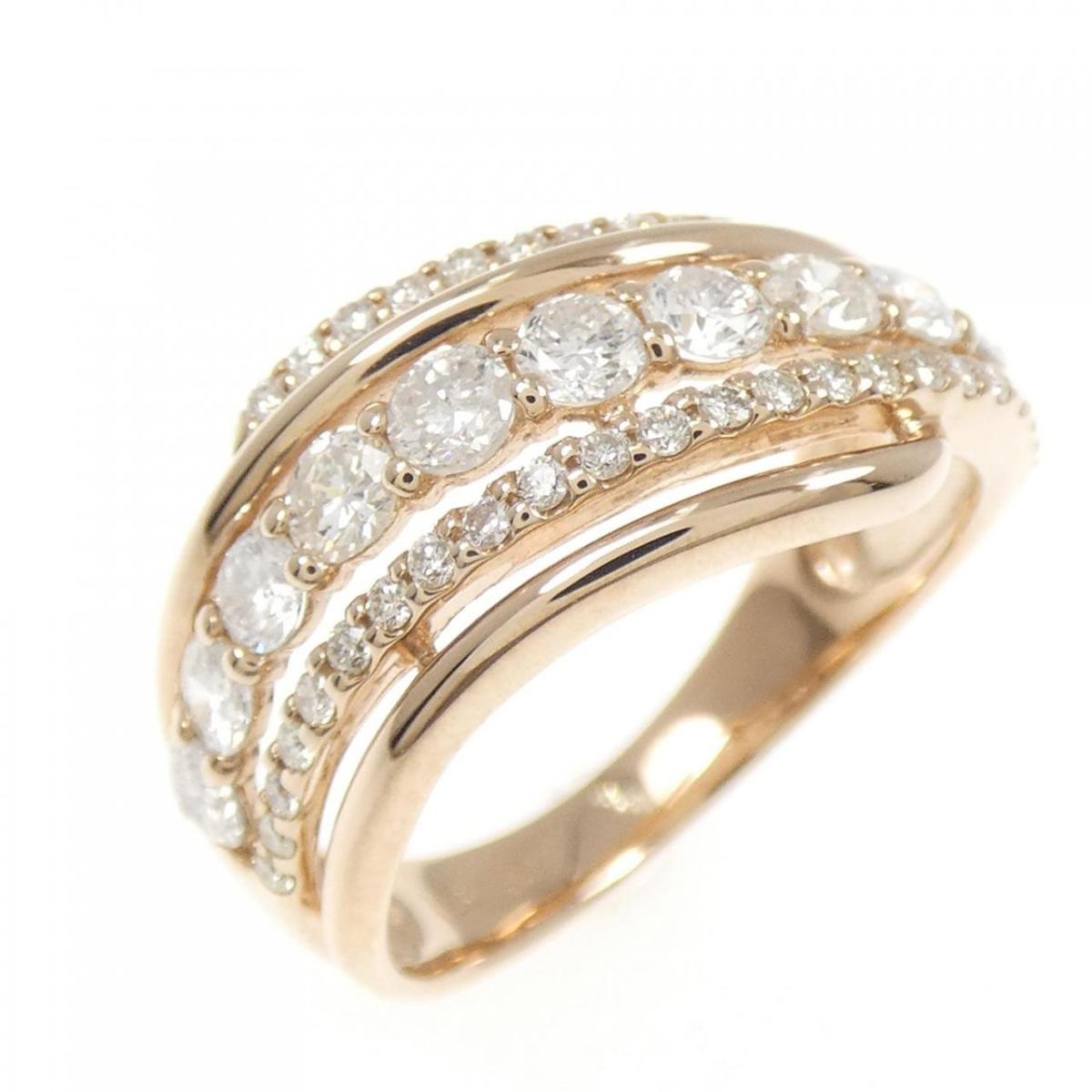 K18PG ダイヤモンド リング 1.00CT【中古】｜KOMEHYO ONLINESTORE 店