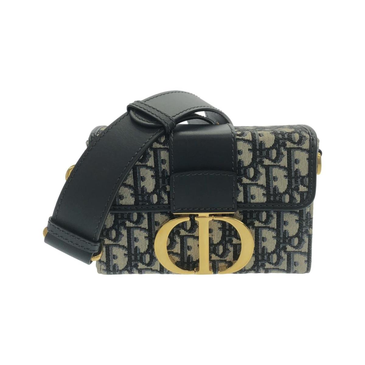 クリスチャンディオール DIOR OBLIQUE 30 MONTAIGNE BOX BAG M9204UTZQ ショルダーバッグ【中古】