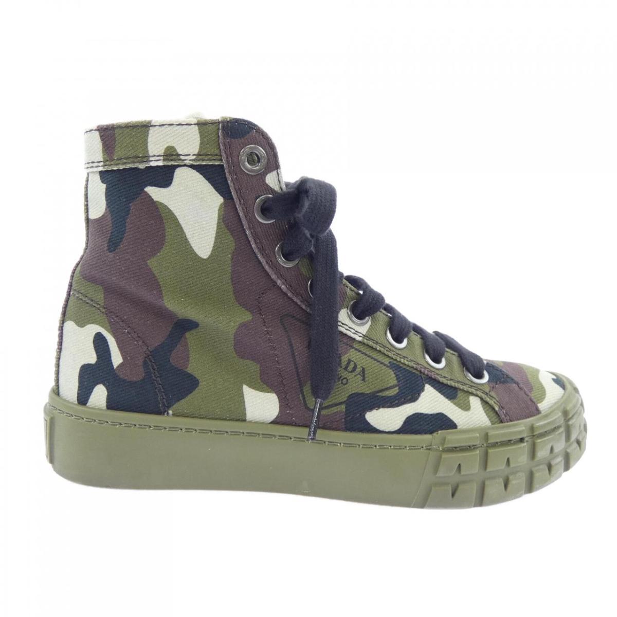 プラダ PRADA 1T941LF スニーカー【中古】