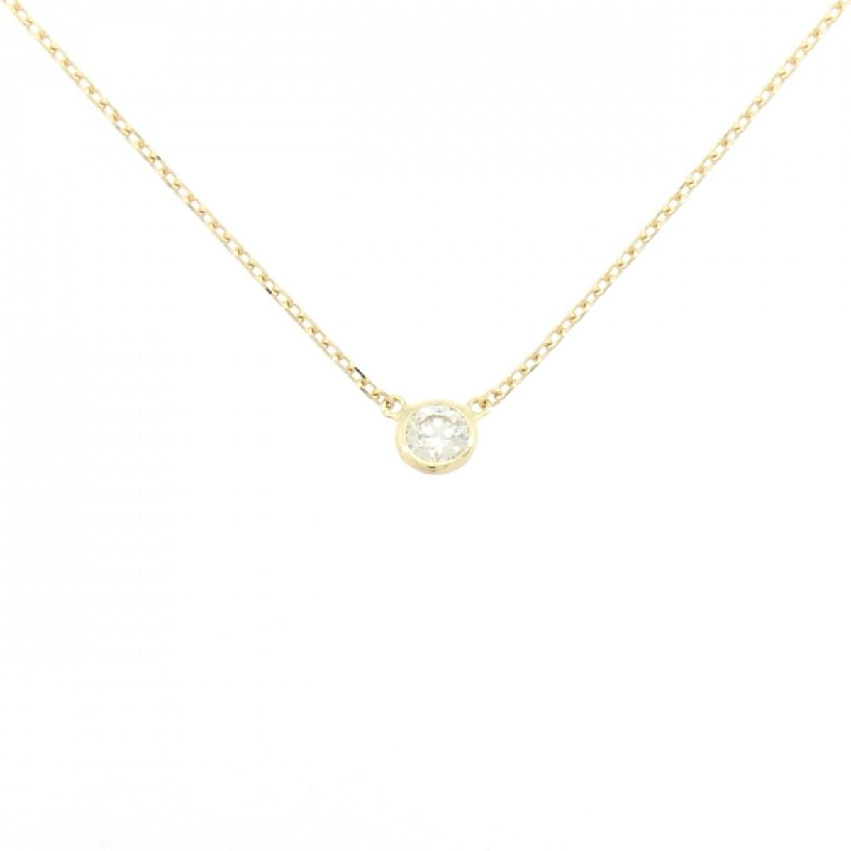 K18YG ソリティア ダイヤモンド ネックレス 0.225CT【中古】｜KOMEHYO ONLINESTORE 店