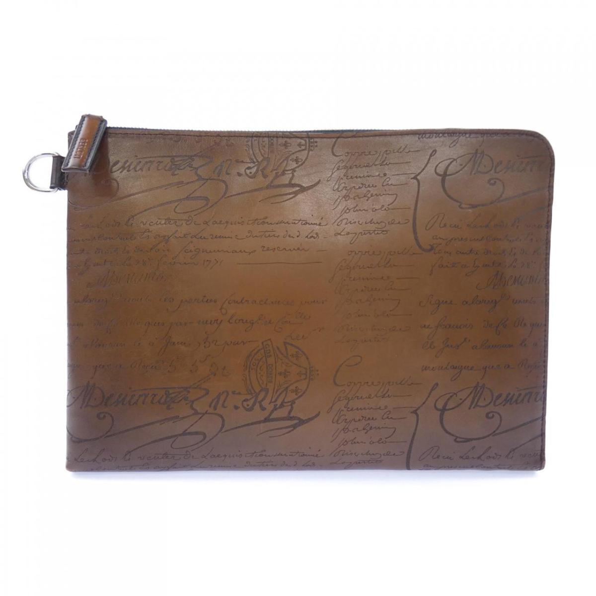 ベルルッティ Berluti ニノGMスクリットレザークラッチ BAG【中古】