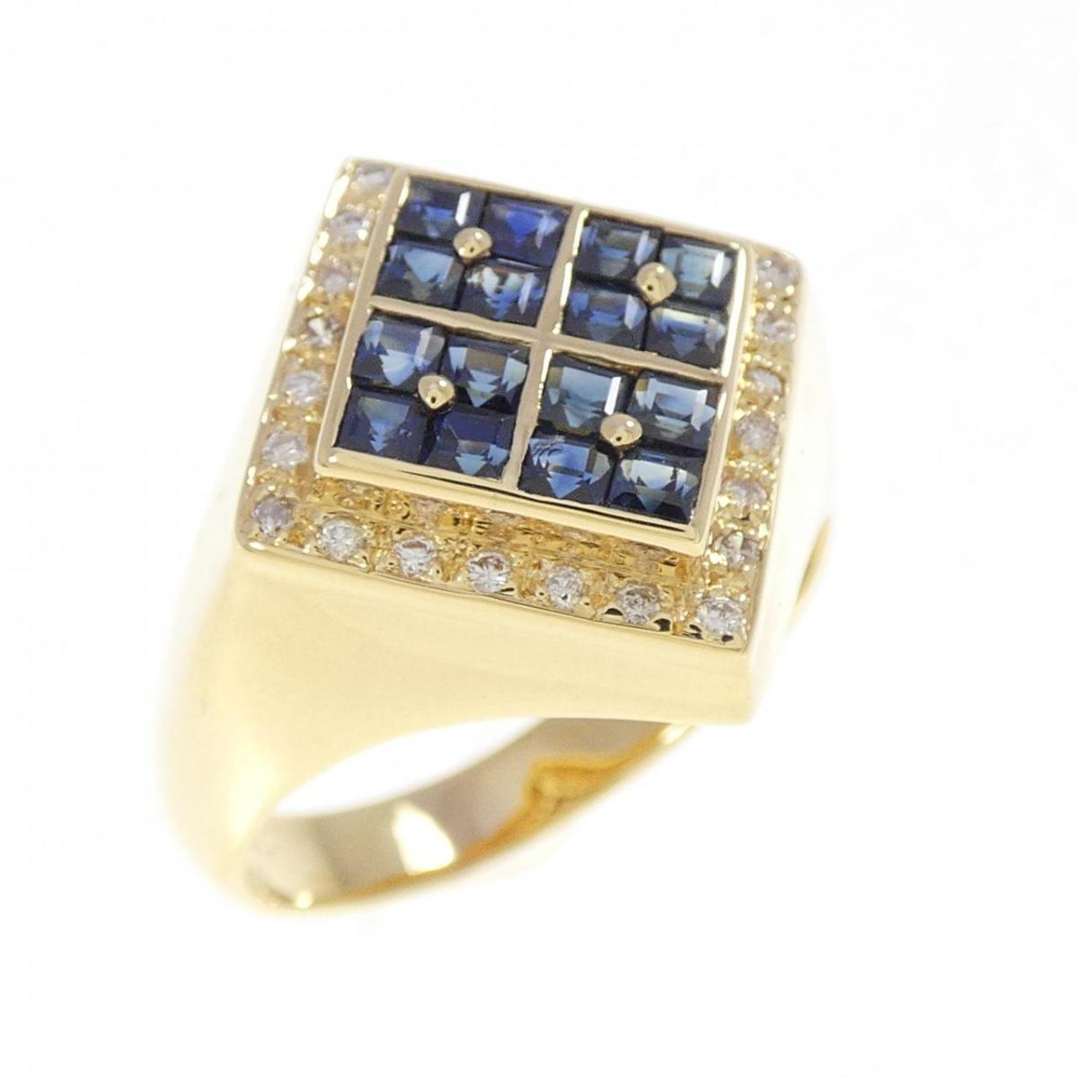 K18YG サファイヤ リング 1.01CT【中古】