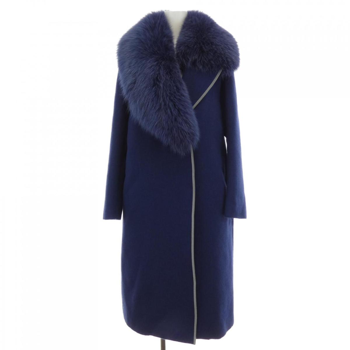 フェンディ FENDI FF8677 A5G0 厚地の外套【中古】