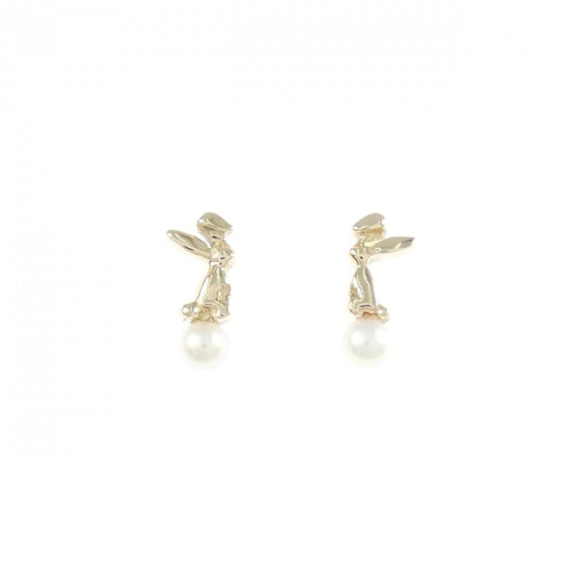 K10YG/K18YG アコヤパール ピアス 2.9mm【中古】｜KOMEHYO ONLINESTORE 店