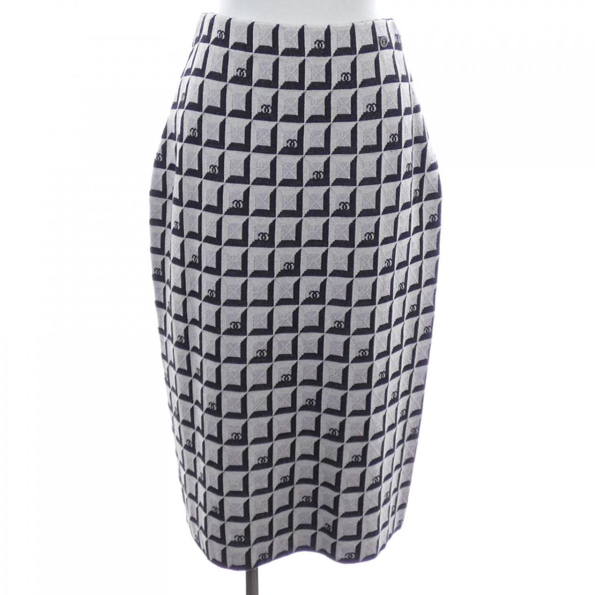 シャネル CHANEL LOOK54 P77884K11248 スカート【中古】