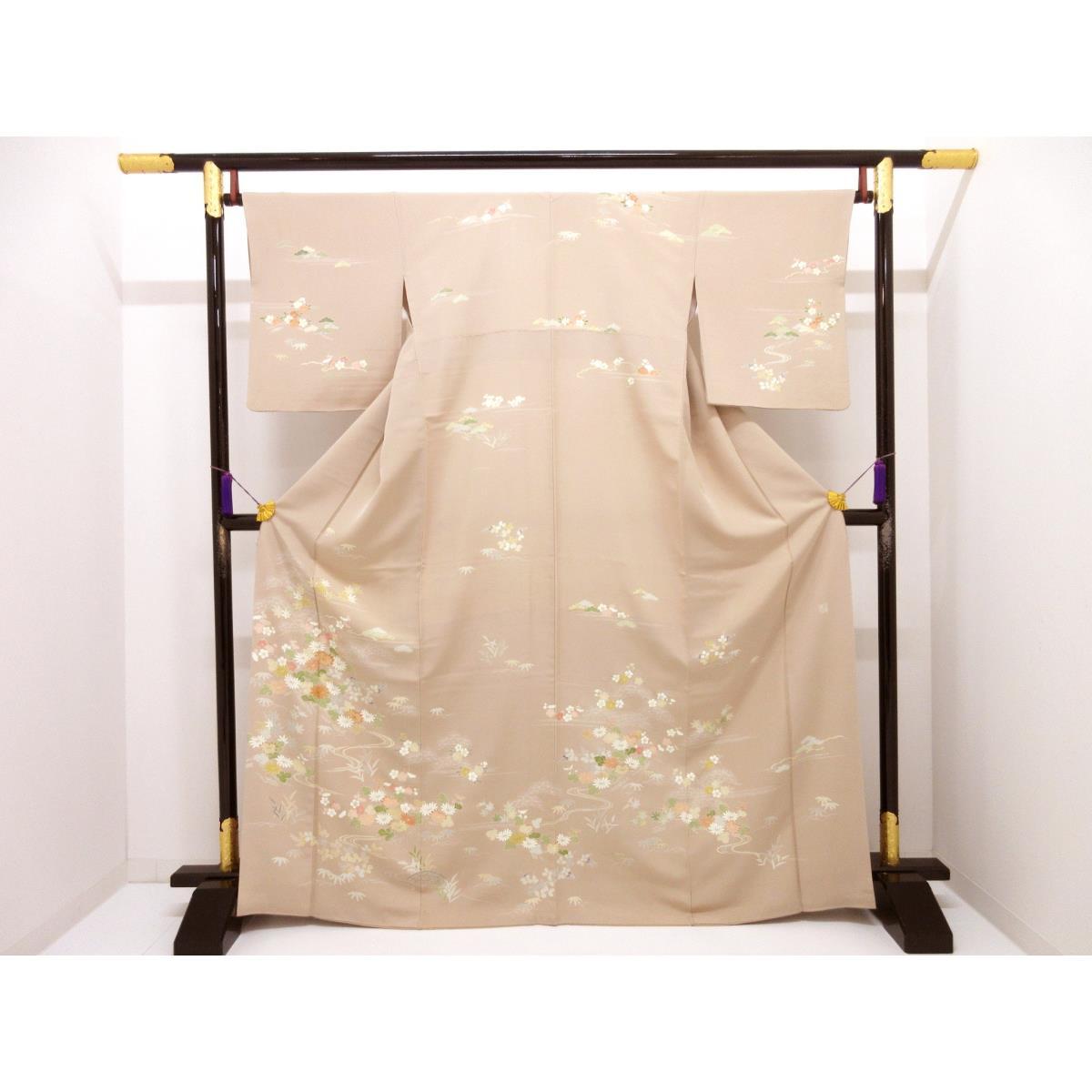 短い訪問着【千總】【中古】