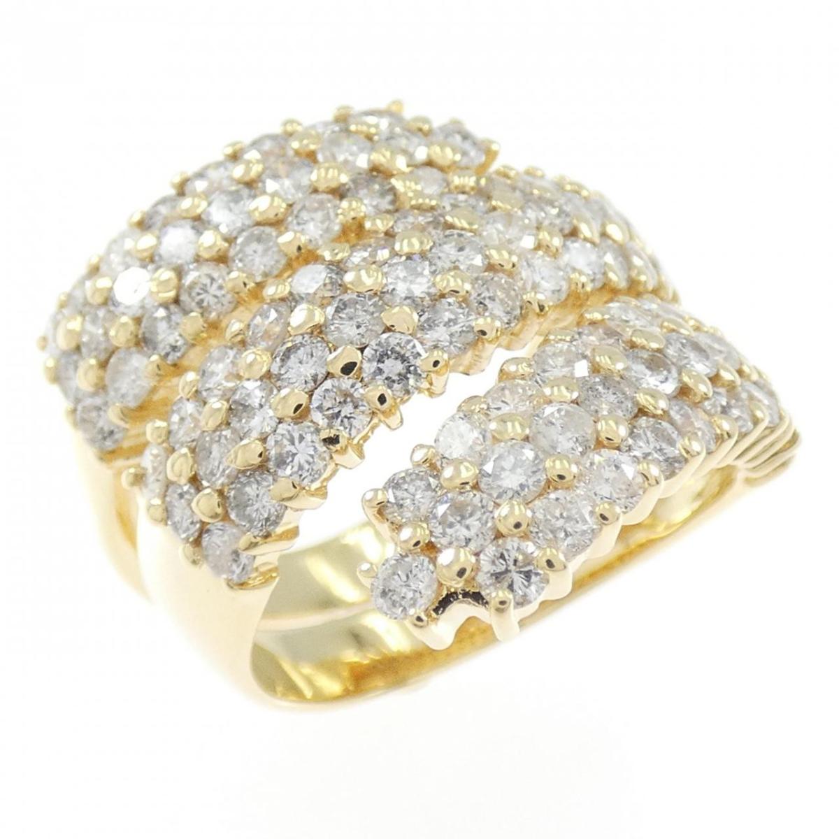 K18YG ダイヤモンド リング 2.37CT【中古】 225,270円