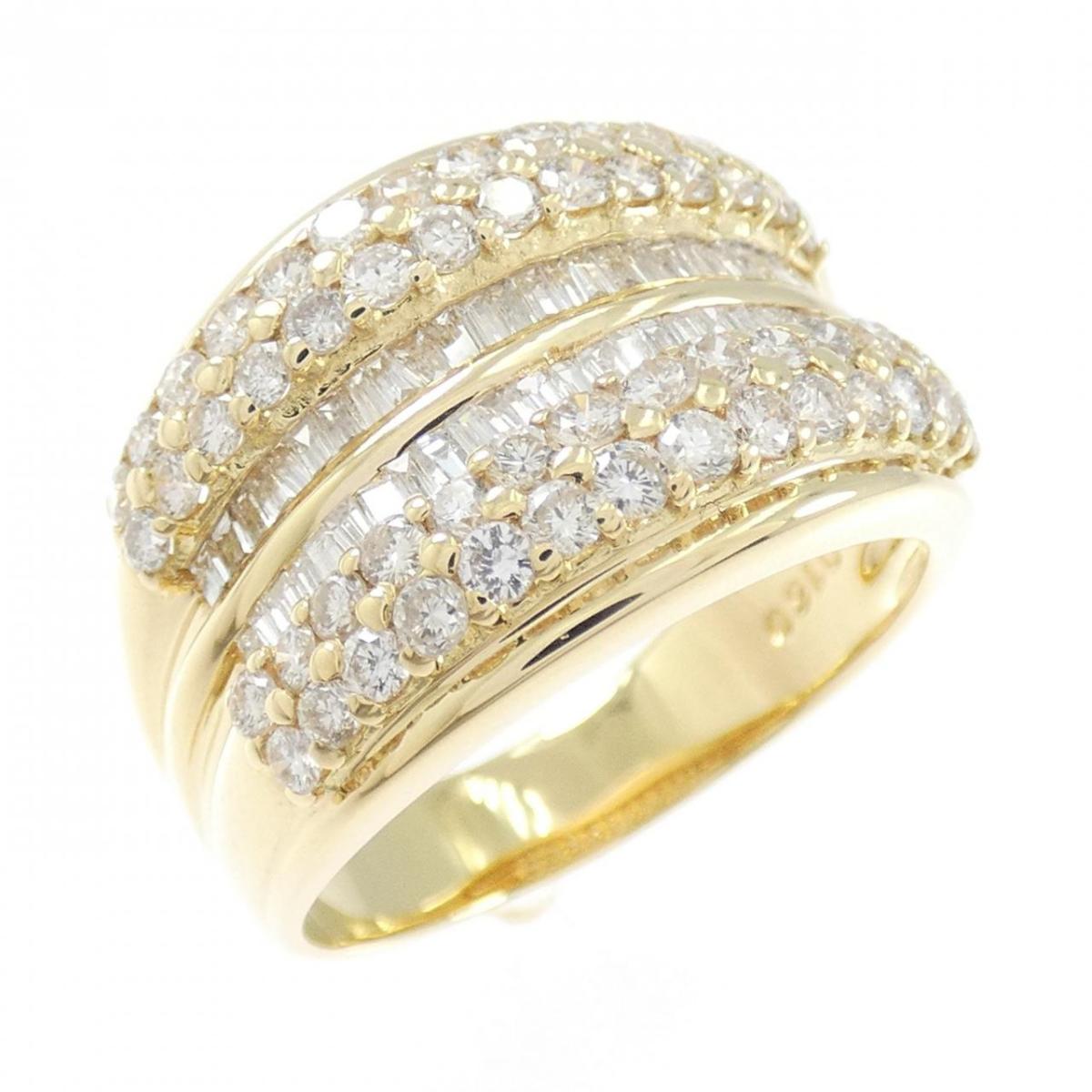 750YG ダイヤモンド リング 1.60CT【中古】 215,300円