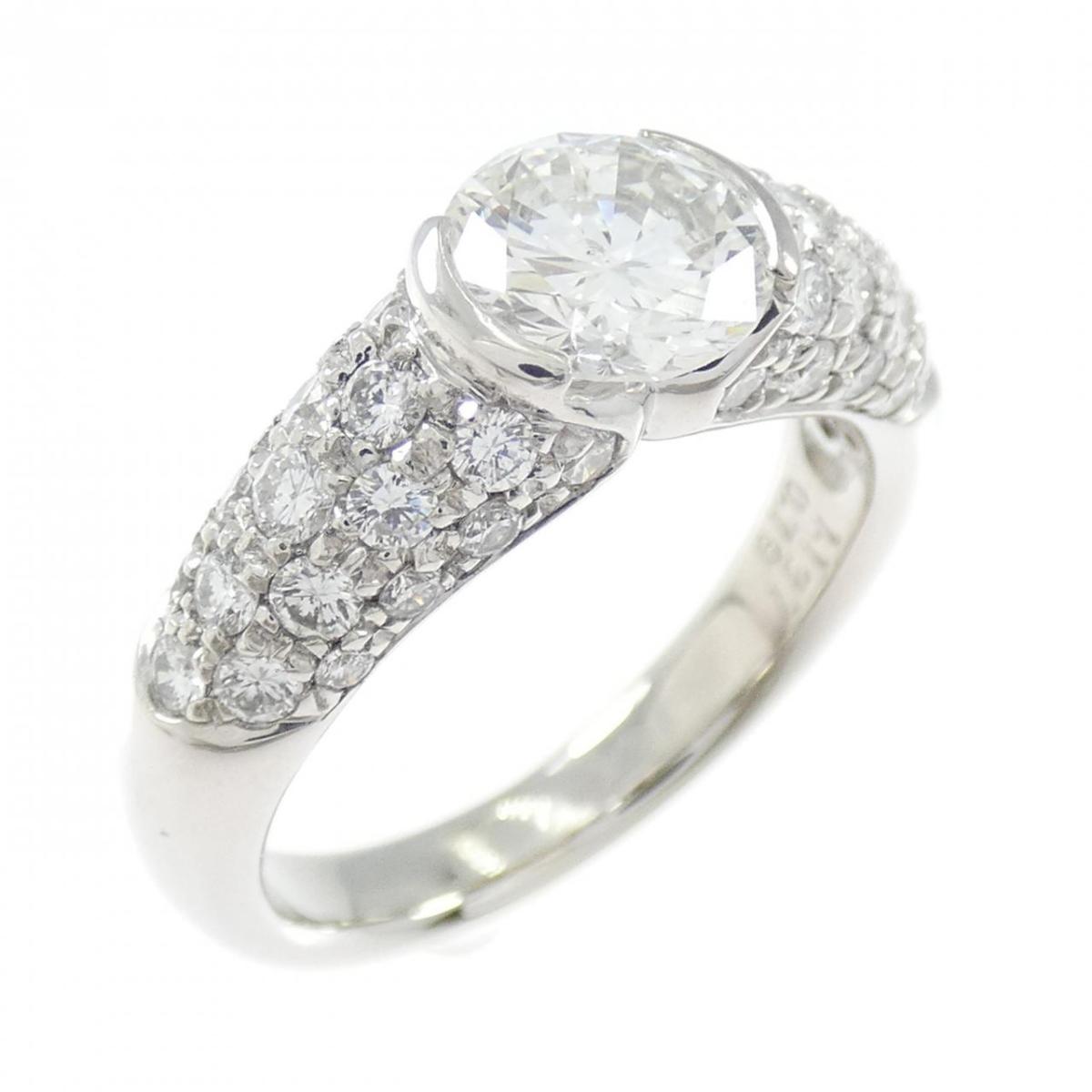PT900 ダイヤモンド リング 1.137CT【中古】