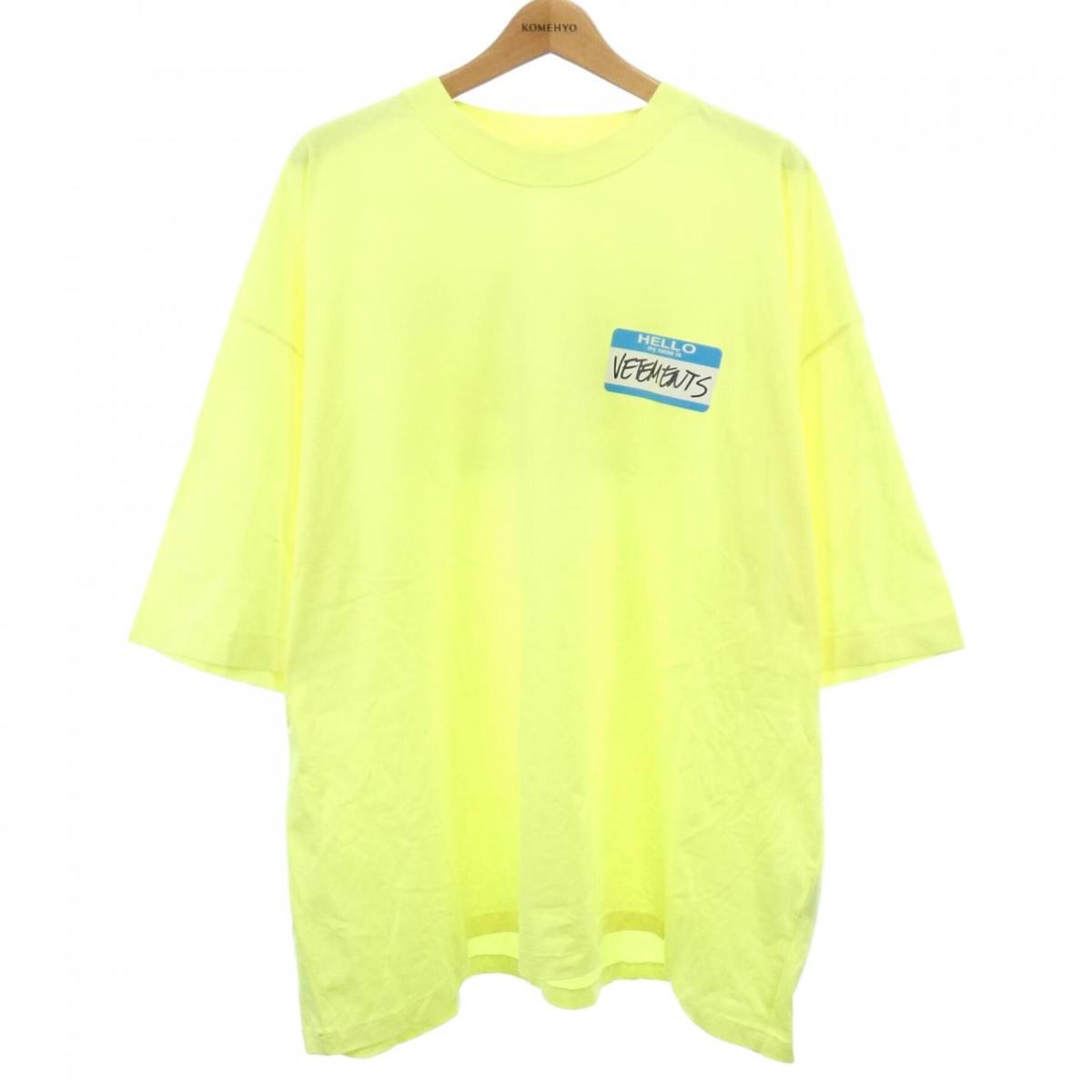 ヴェトモン VETEMENTS UE64TR130Y UNISEX Tシャツ【中古】 16,756円