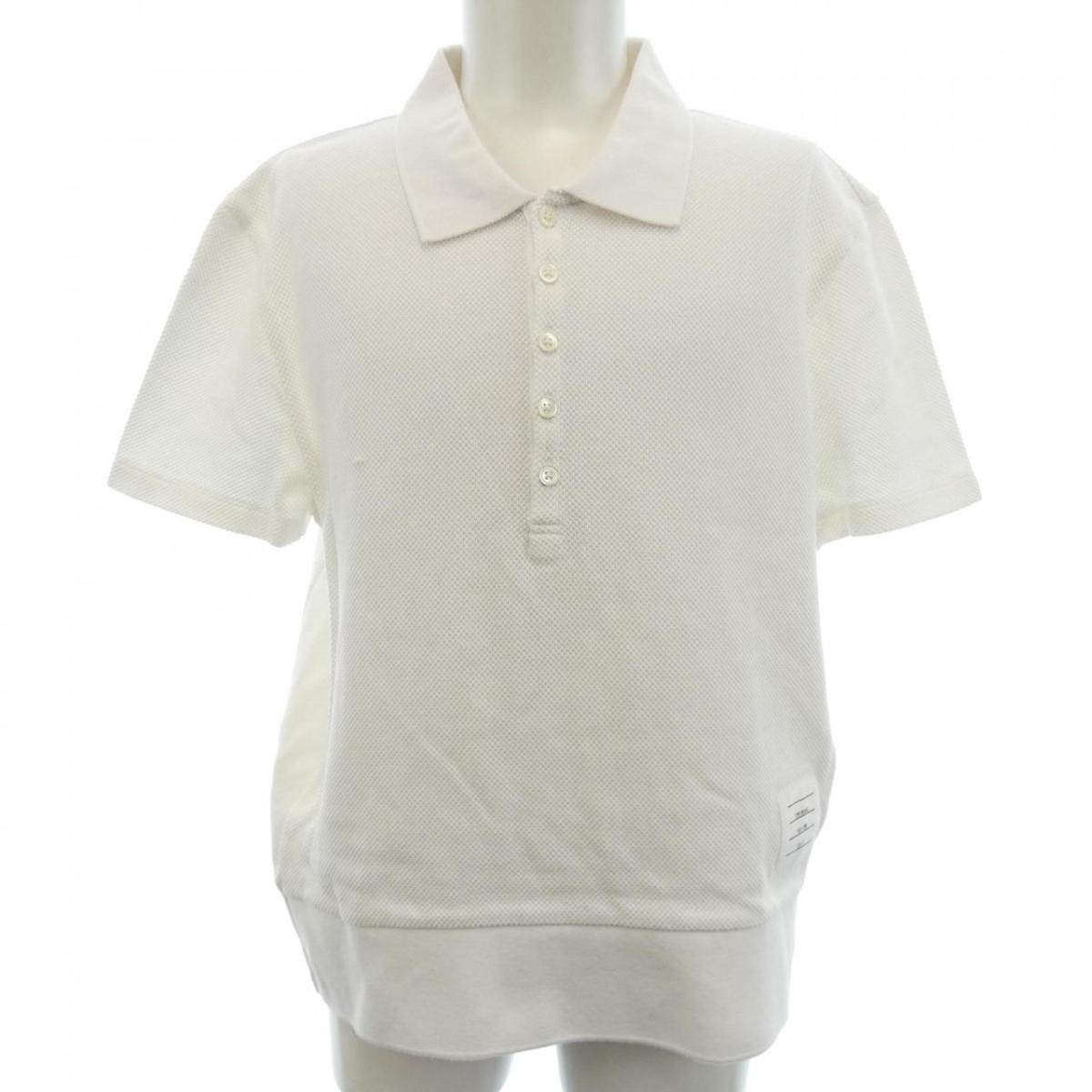 トムブラウン THOM BROWNE MJP177A-J0082-100 ポロシャツ【中古】
