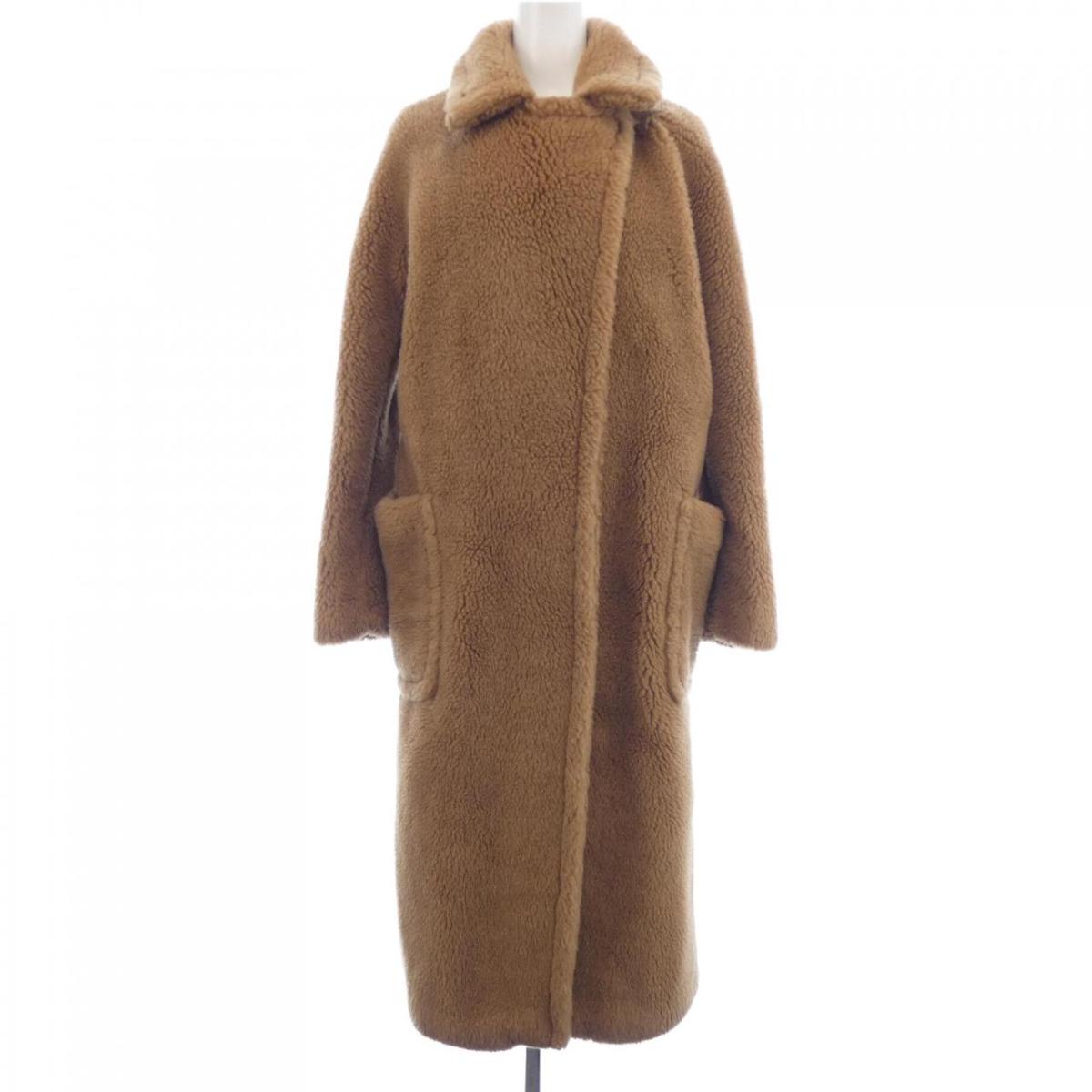 マックスマーラ Max Mara 101670 テディベア 厚地の外套【中古】