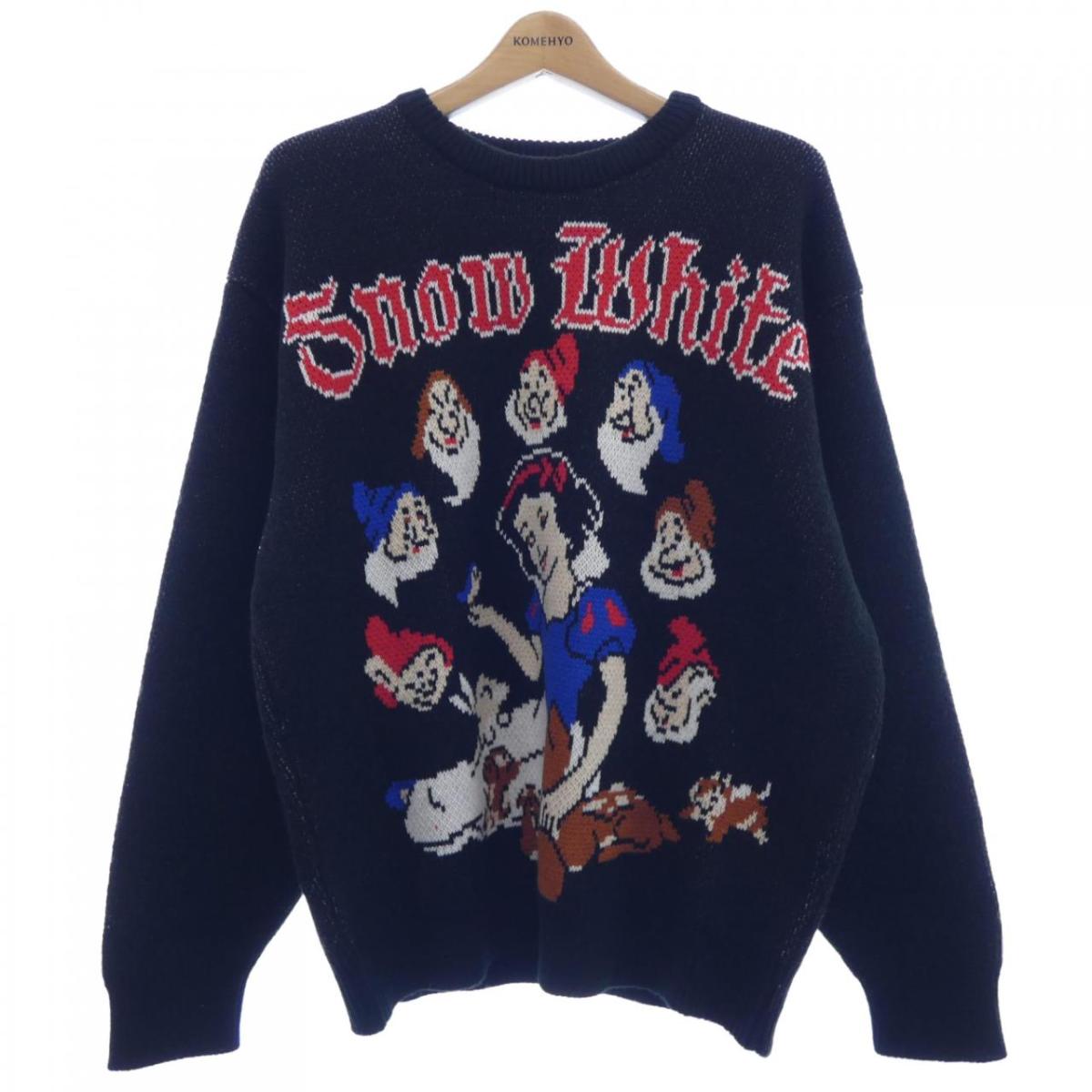 シュプリーム SUPREME Snow White Sweater 編み物【中古】