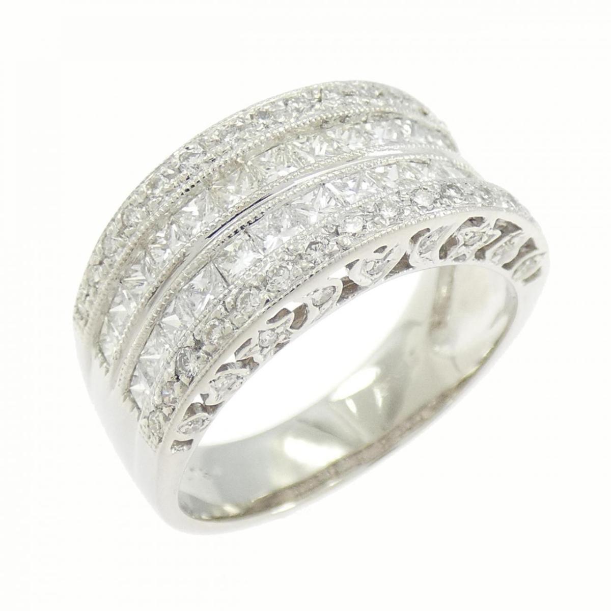 PT900 ダイヤモンド リング 1.34CT【中古】
