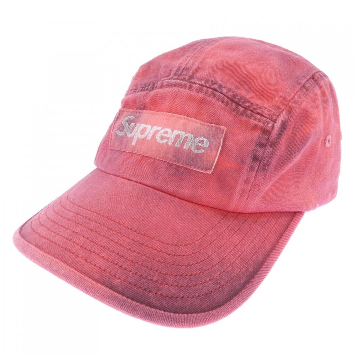 シュプリーム SUPREME OVERDYED CAMP CAP キャップ【中古】