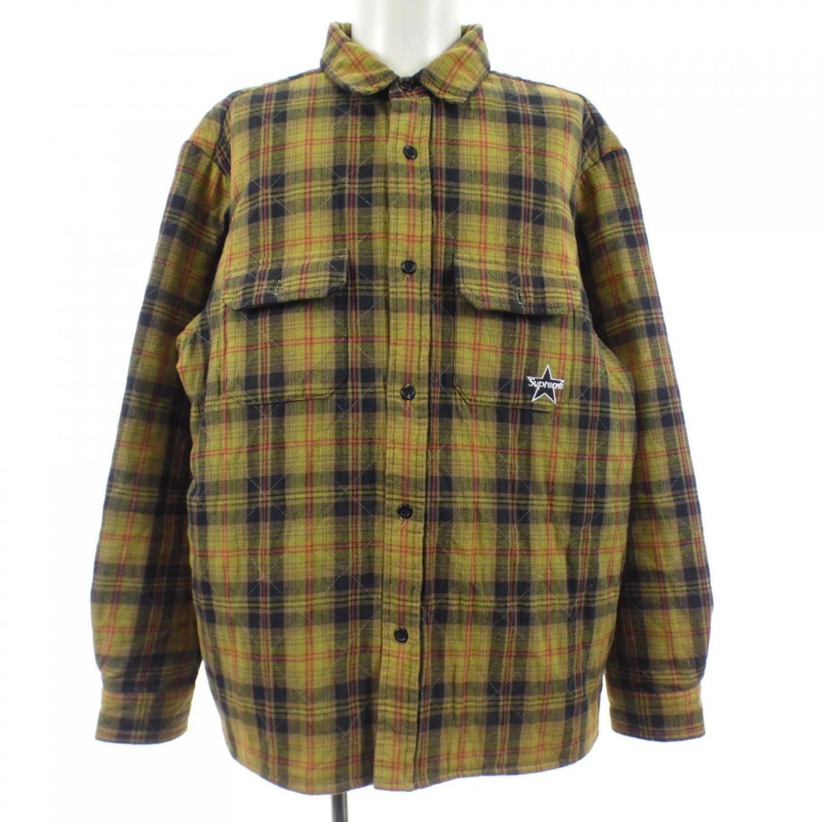 シュプリーム SUPREME Quilted Plaid シャツ【中古】